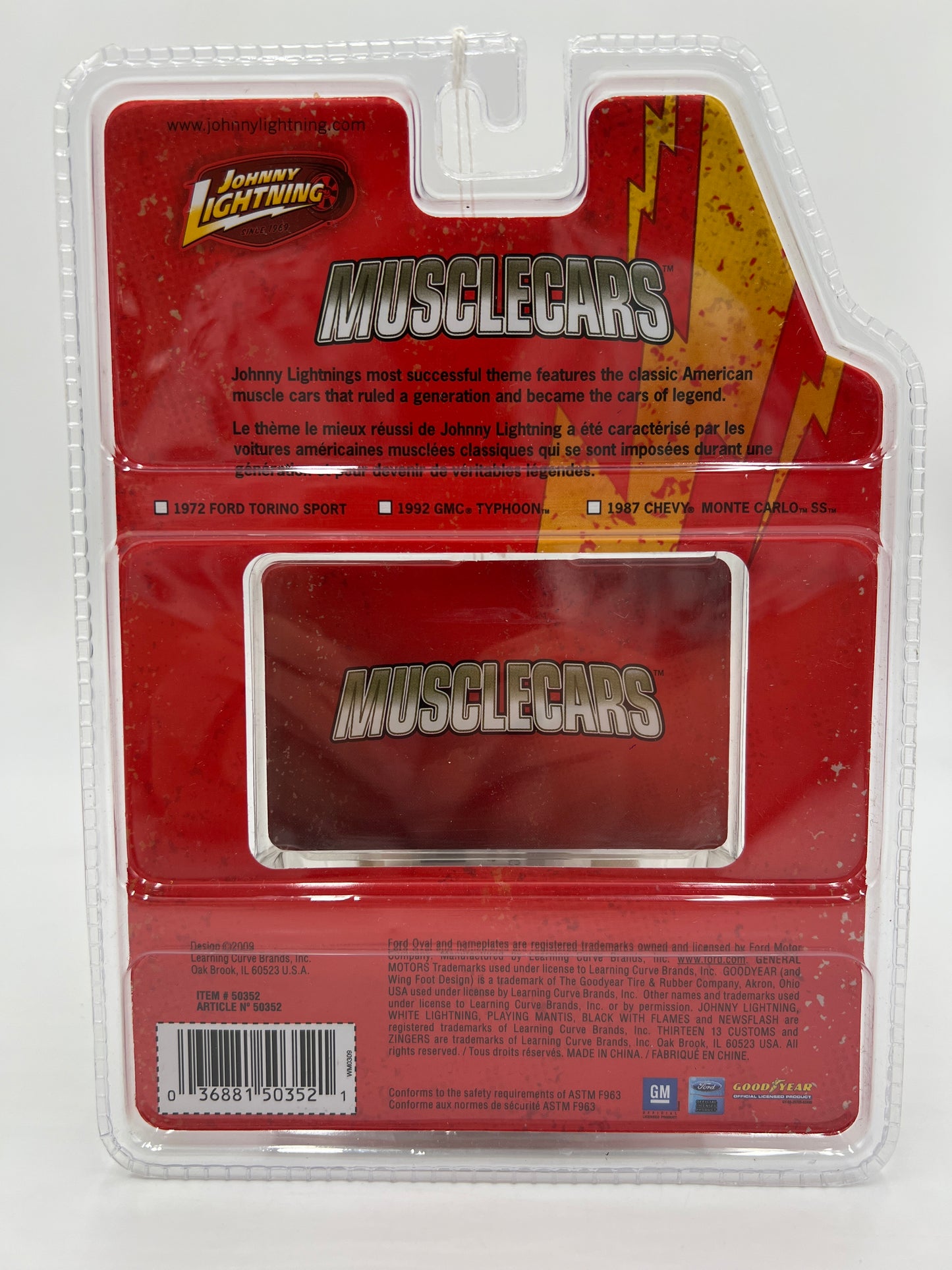 Johnny Lightning Muscle Cars Release #20 1992 GMC Typhoon White VHTF