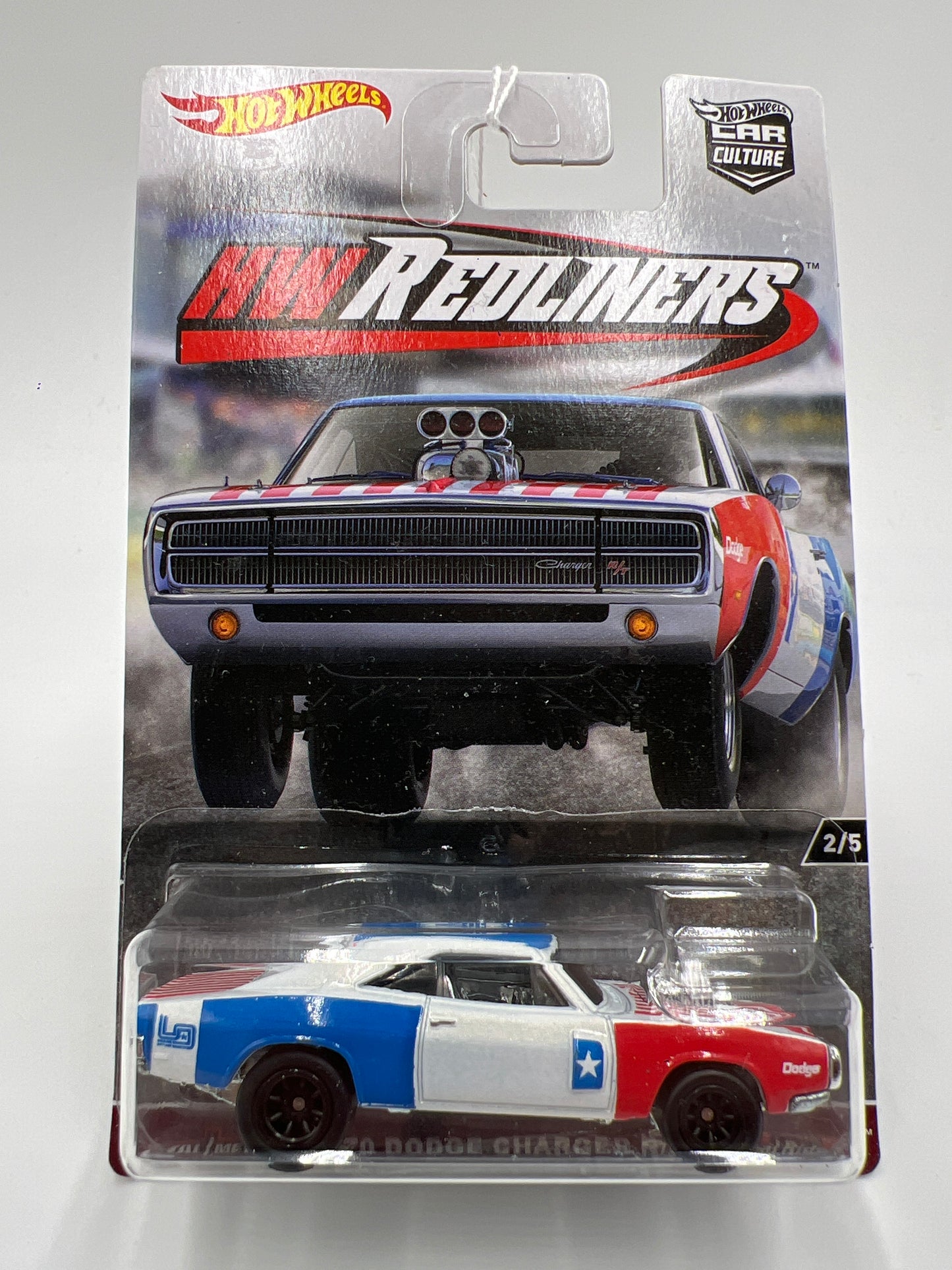 Hot Wheels Car Culture Redliners #2 70 Dodge Charger R/T 245Q