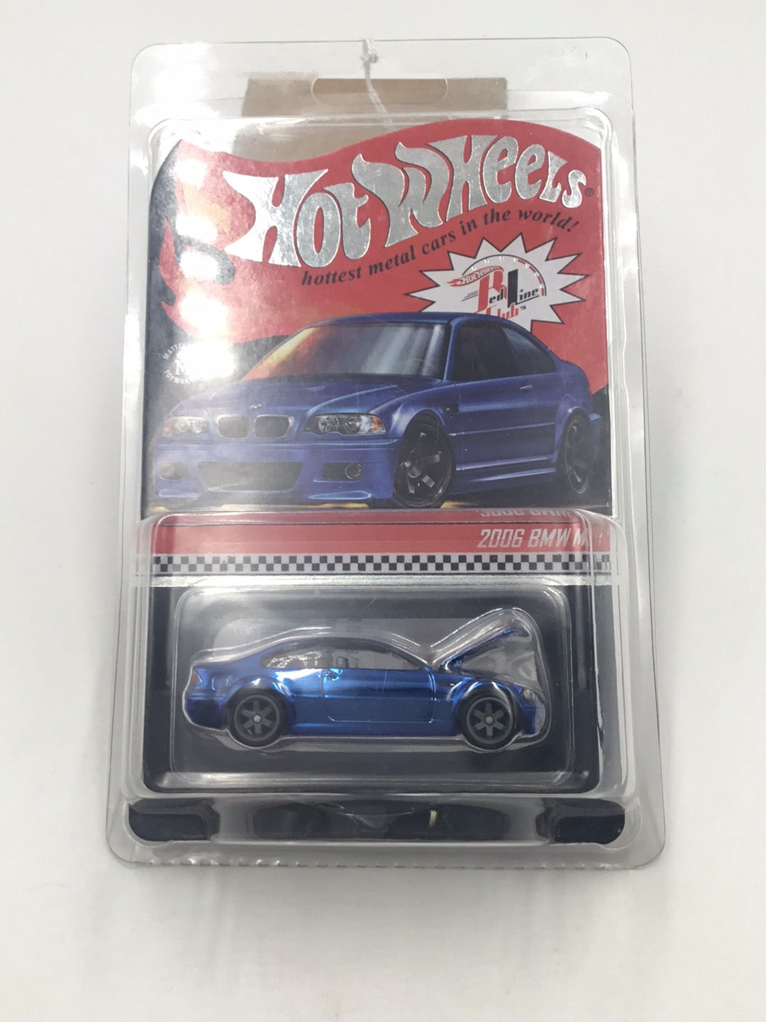 Hot wheels redline club 2006 BMW M3 21093/ 30000 Blue with protector –  carolinasdiecast