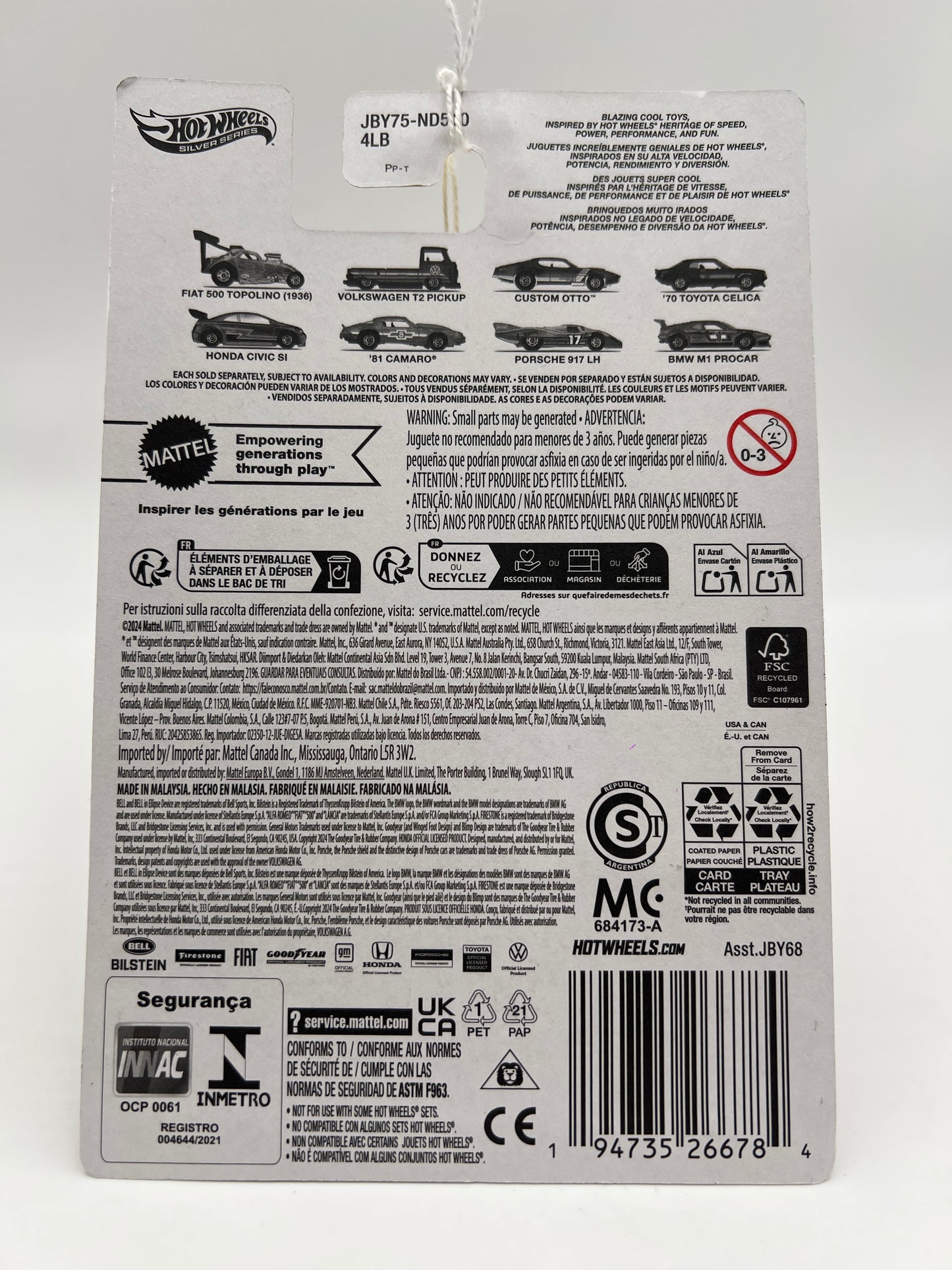 2025 Hot Wheels Target Exclusive The Hot Ones #7 Porsche 917 LH Gold