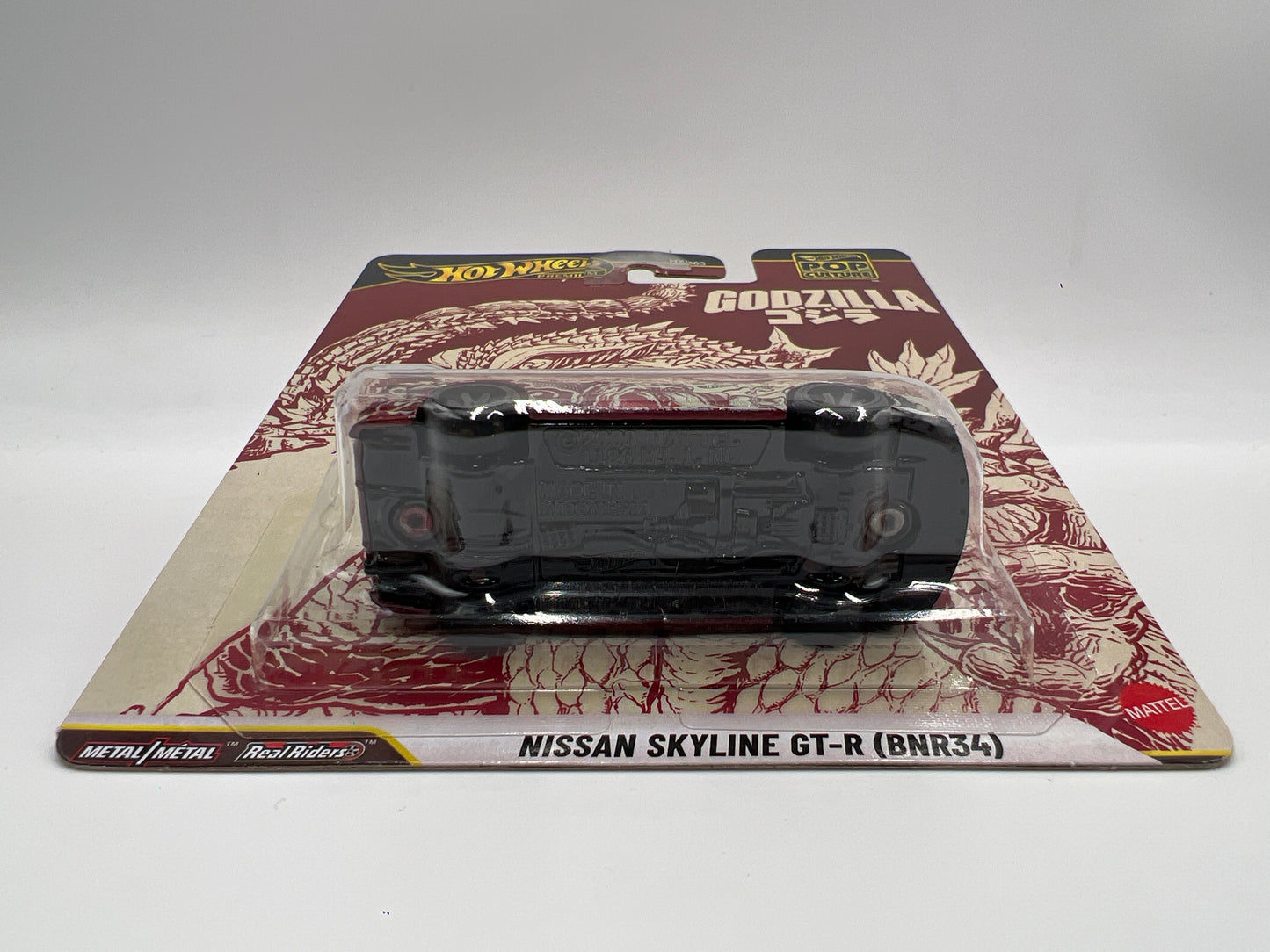 2025 Hot Wheels Premium Pop Culture Godzilla Nissan Skyline GT-R BNR34 W/Protector