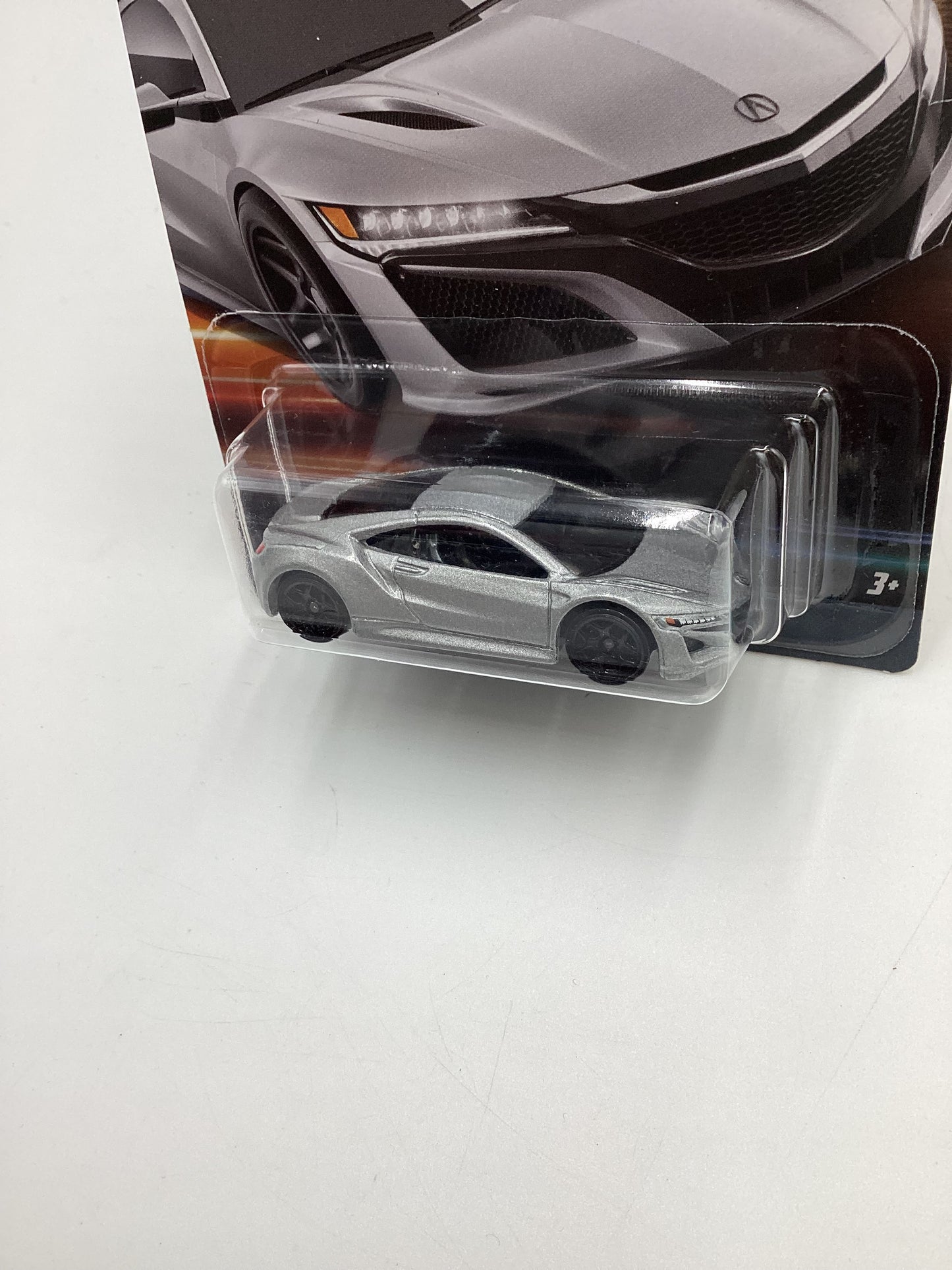 2023 Hot Wheels Fast and Furious Series 3 #9 17 Acura NSX Silver 74C