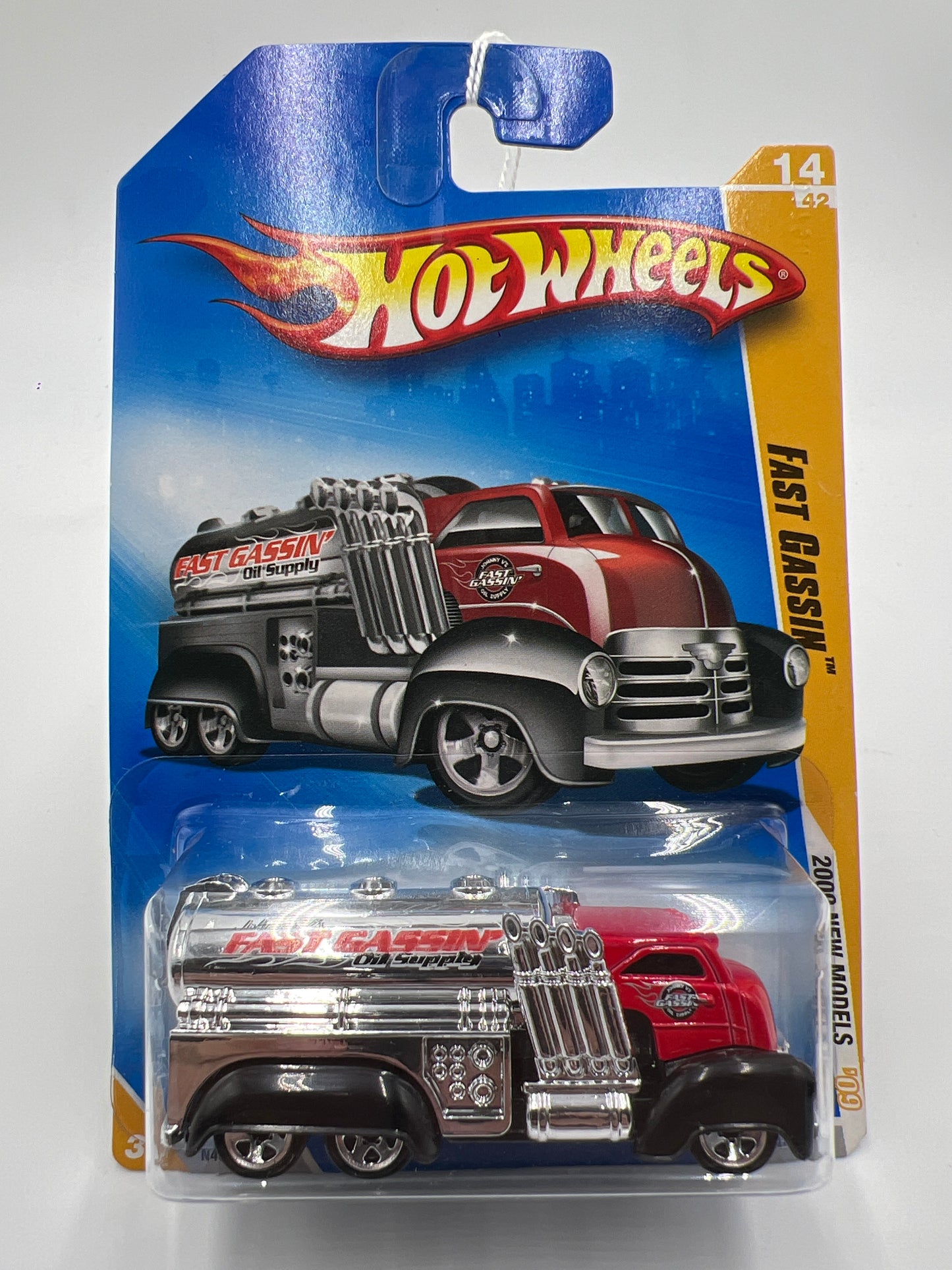 2009 Hot Wheels New Models #14 Fast Gassin Red aa4