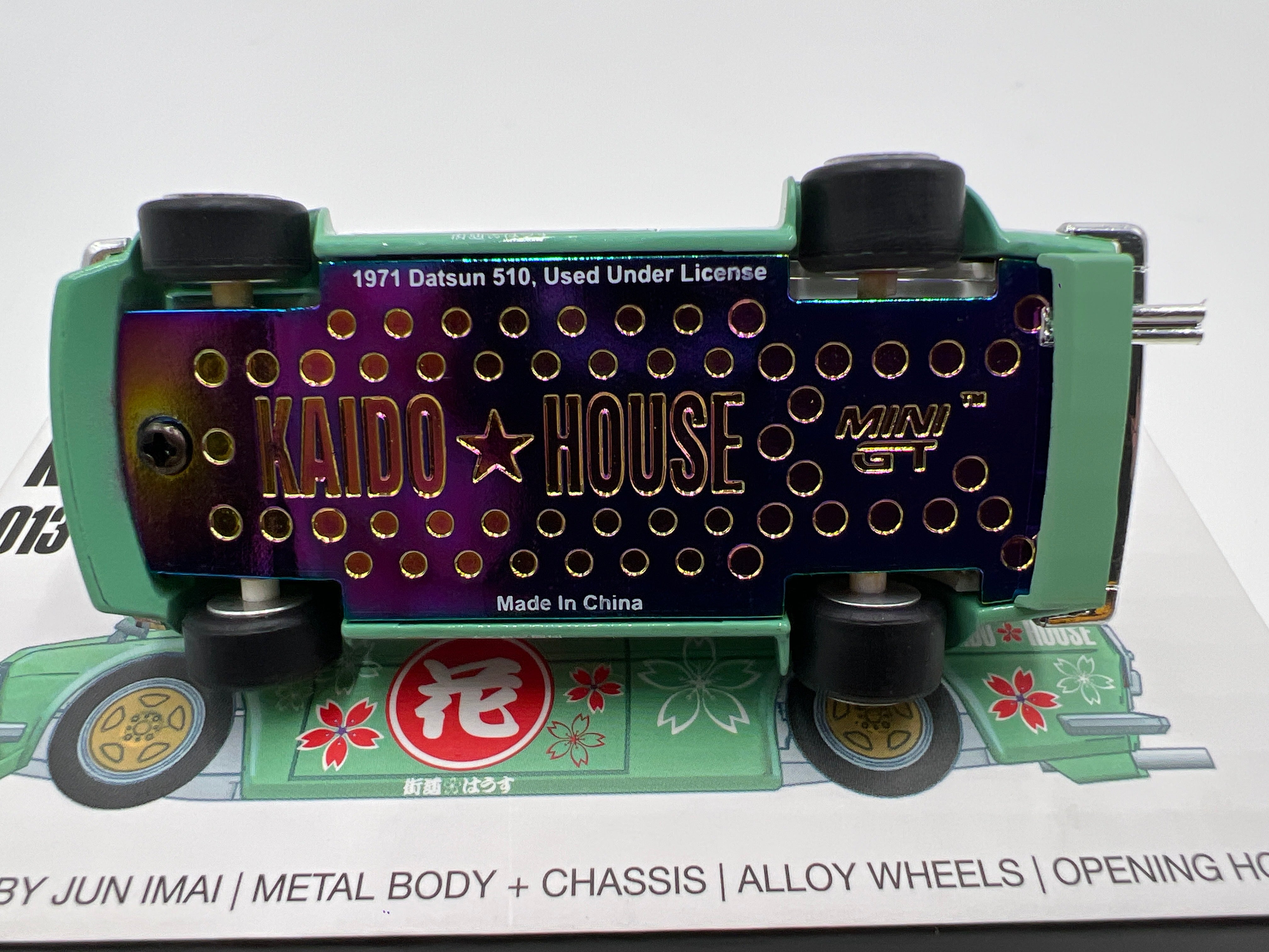 Mini GT Kaido House #013 Datsun 510 Wagon Green – carolinasdiecast
