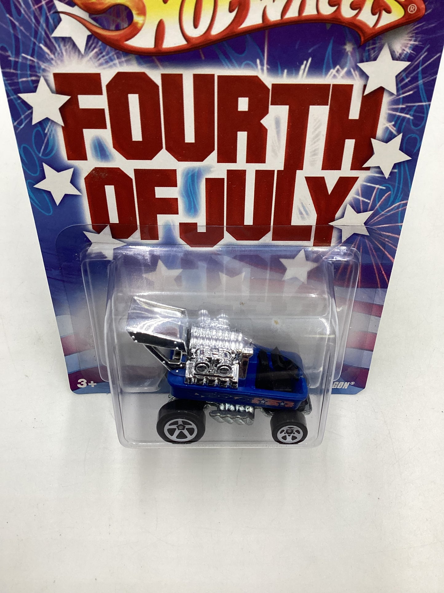 Hot wheels Fourth of July Draggin Wagon 159E