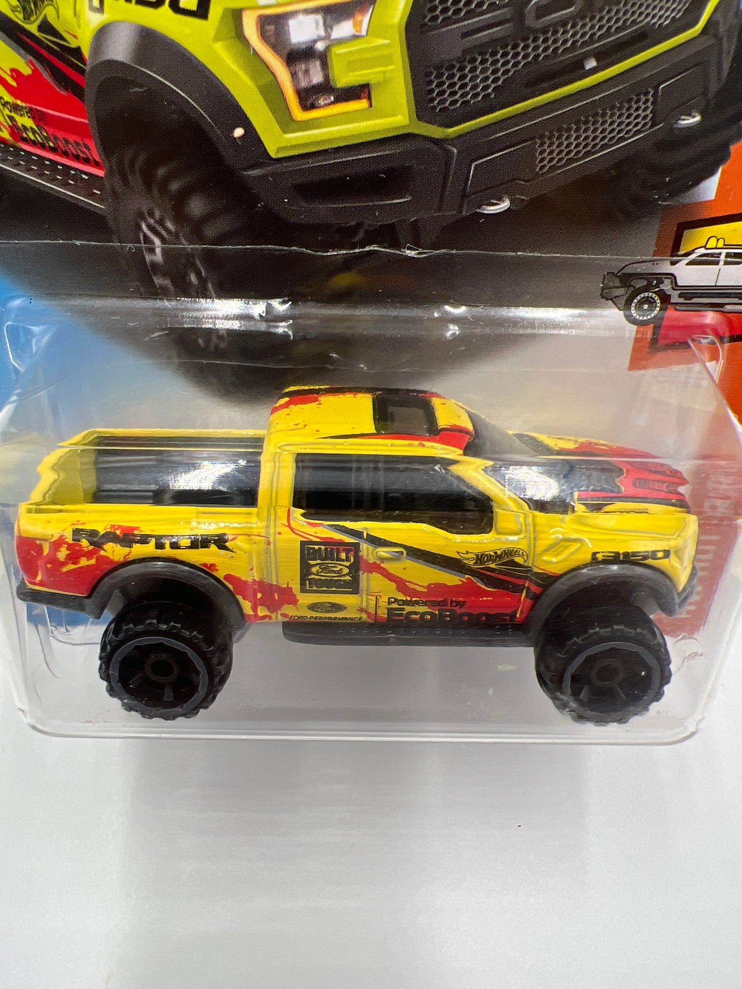 2018 Hot Wheels Hot Trucks #175 17 Ford F-150 Raptor Yellow 26E