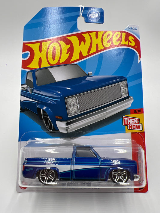 2024 Hot Wheels Q Case #249 83 Chevy Silverado Blue 15A