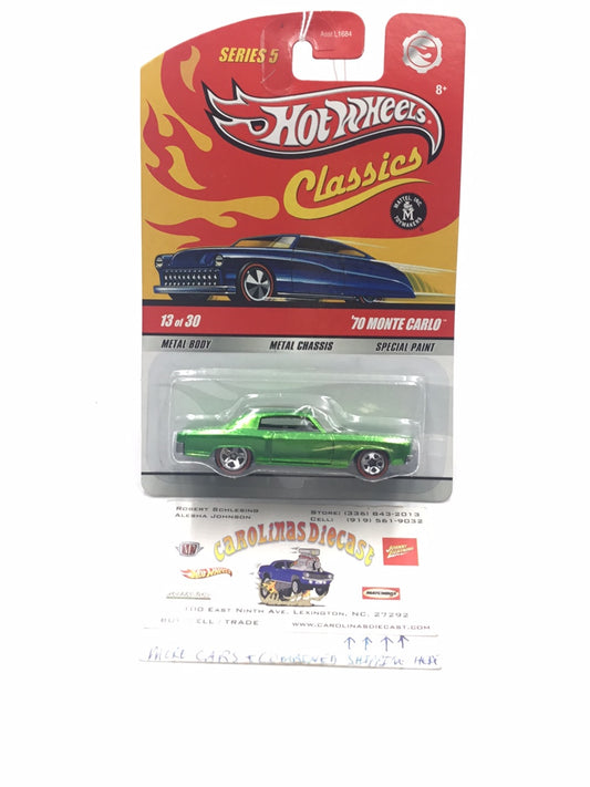 Hot wheels classics series 5 #13 70 Monte Carlo HH1
