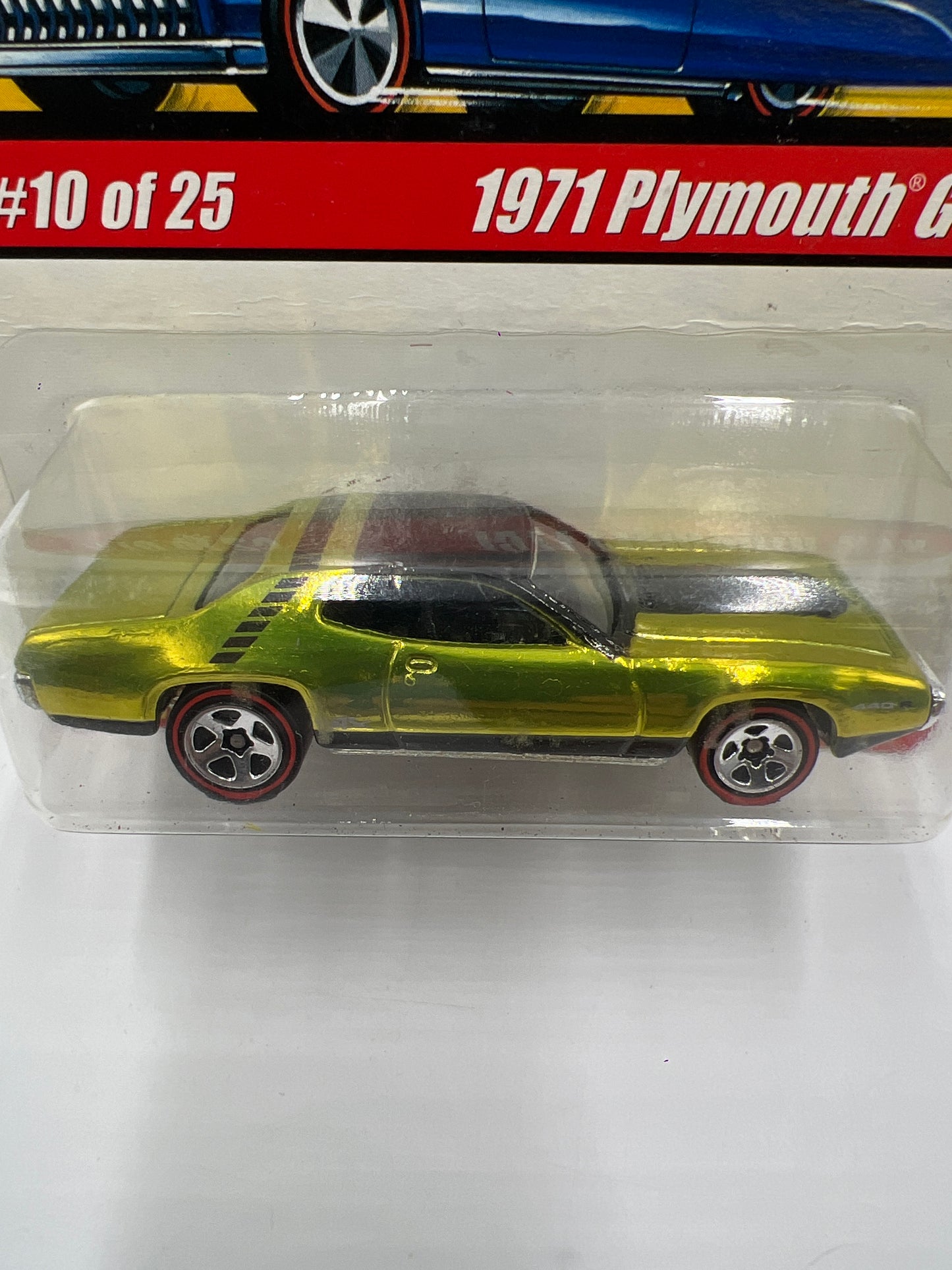 Hot Wheels Classics Series 1 #10 1971 Plymouth GTX Antifreeze