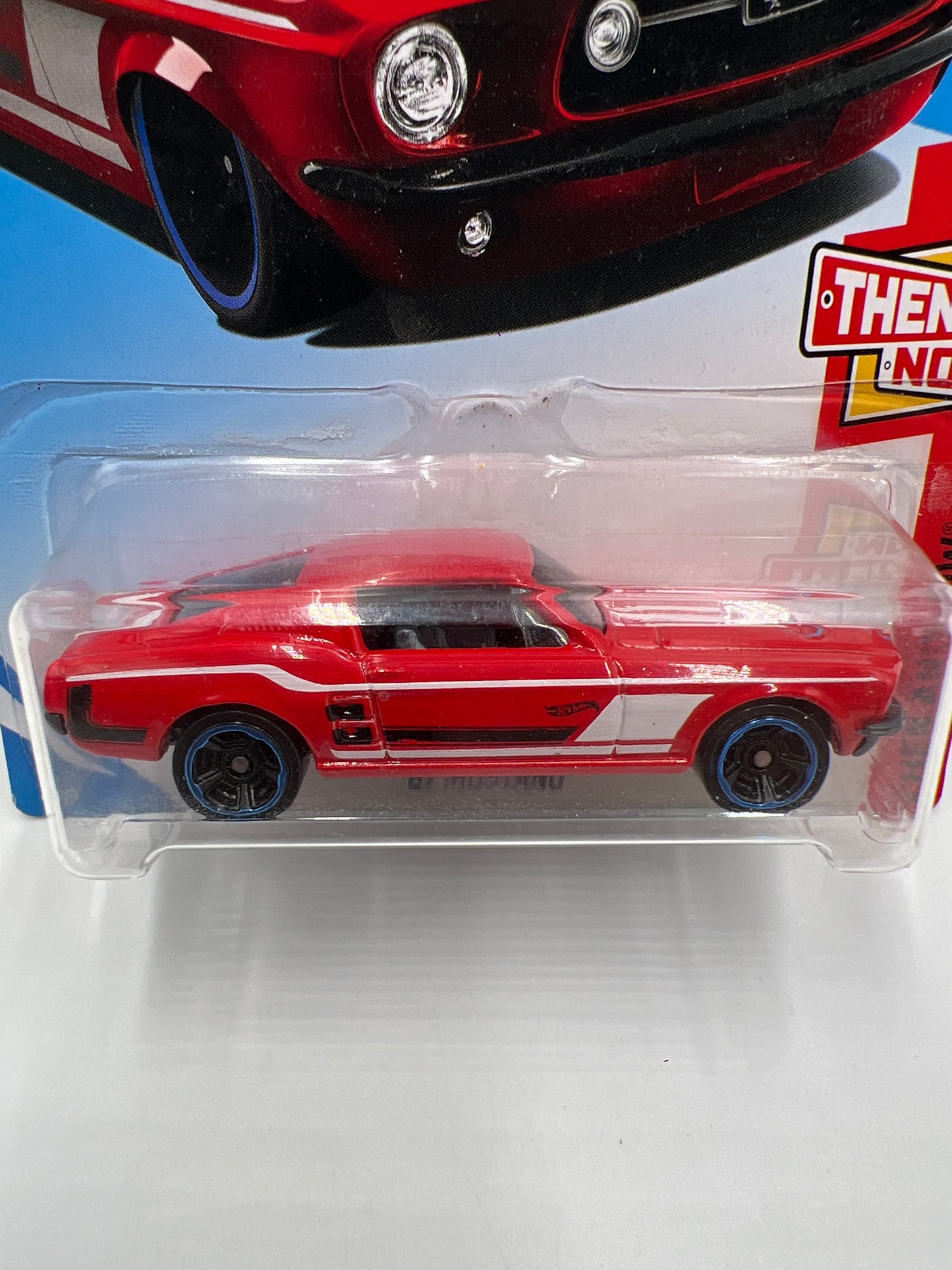 2018 Hot Wheels Then And Now #20 67 Mustang Red 22C