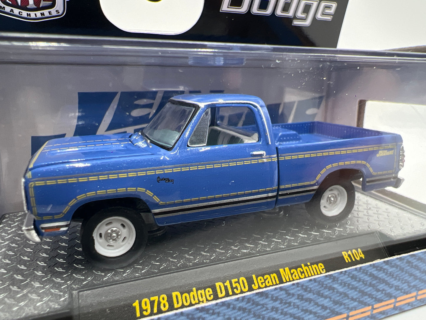 M2 Machines 1978 Dodge 150 Jean Machine Blue R104