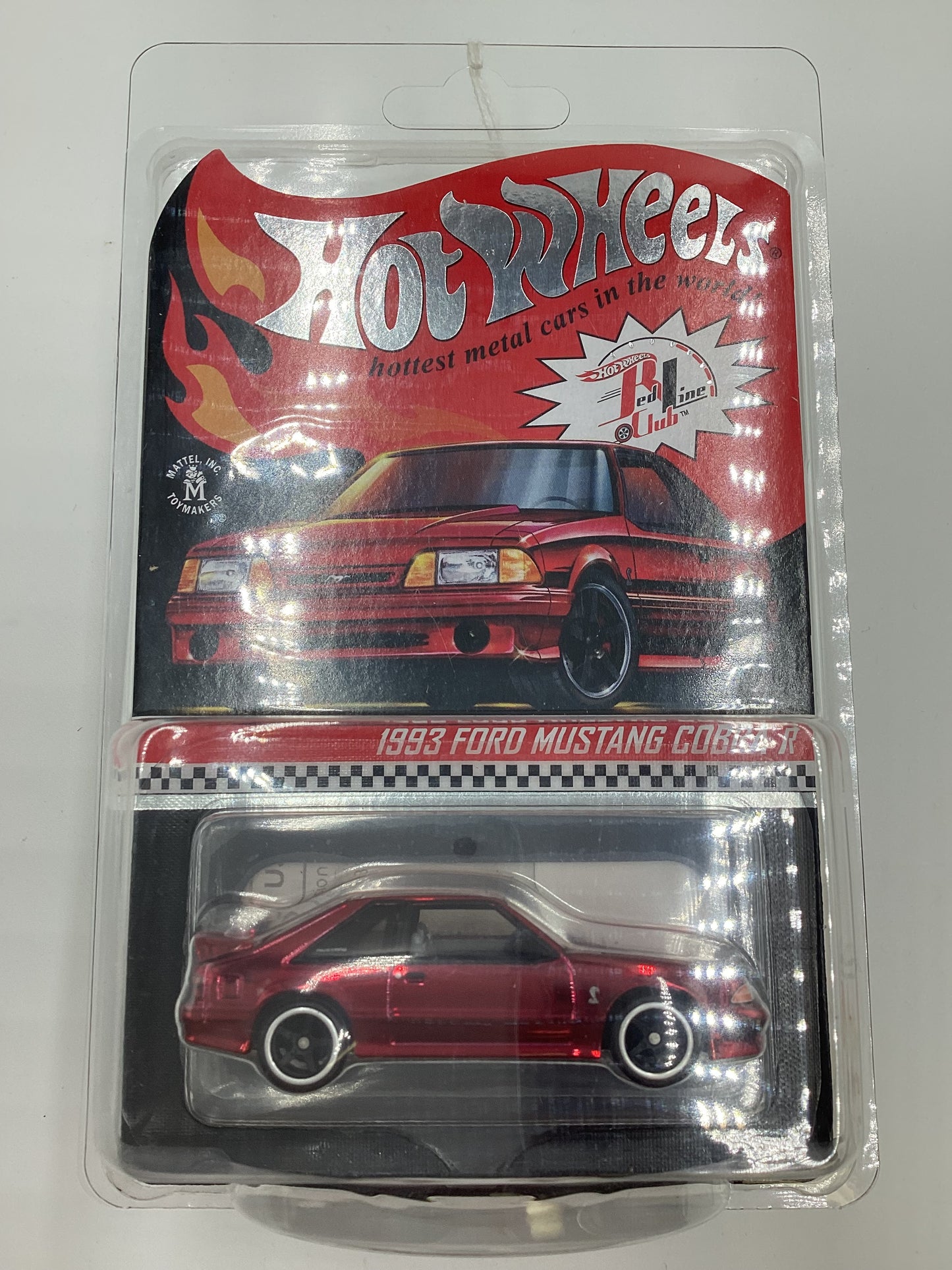 2021 Hot Wheels RLC 1993 Ford Mustang Cobra R Red