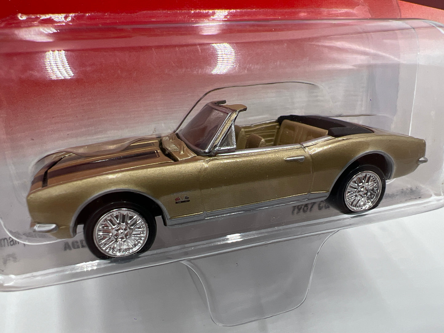 Johnny Lightning Ragtops 1967 Camaro Convertible Gold 220F