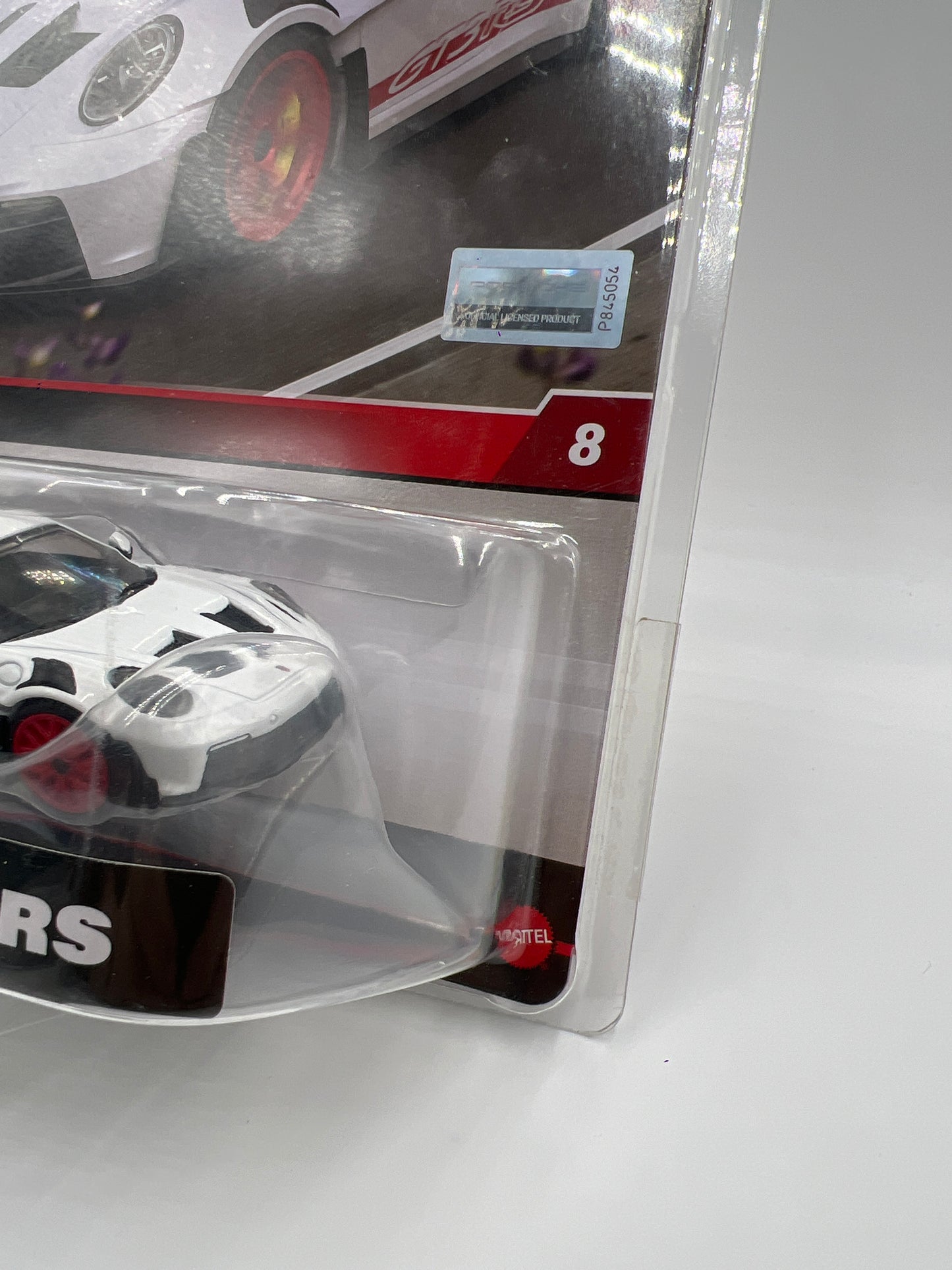 Hot Wheels Premium 1:43 Scale #8 Porsche 911 GT3 RS White/Red