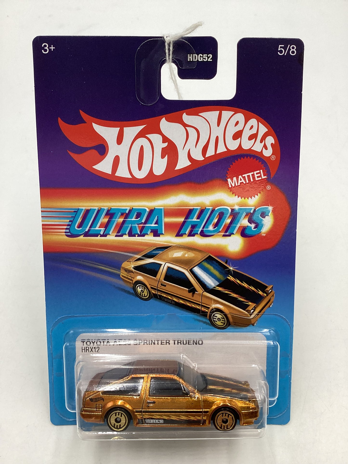 2024 Hot wheels Target Ultra Hots #5 Toyota AE86 Sprinter Trueno Gold 151A