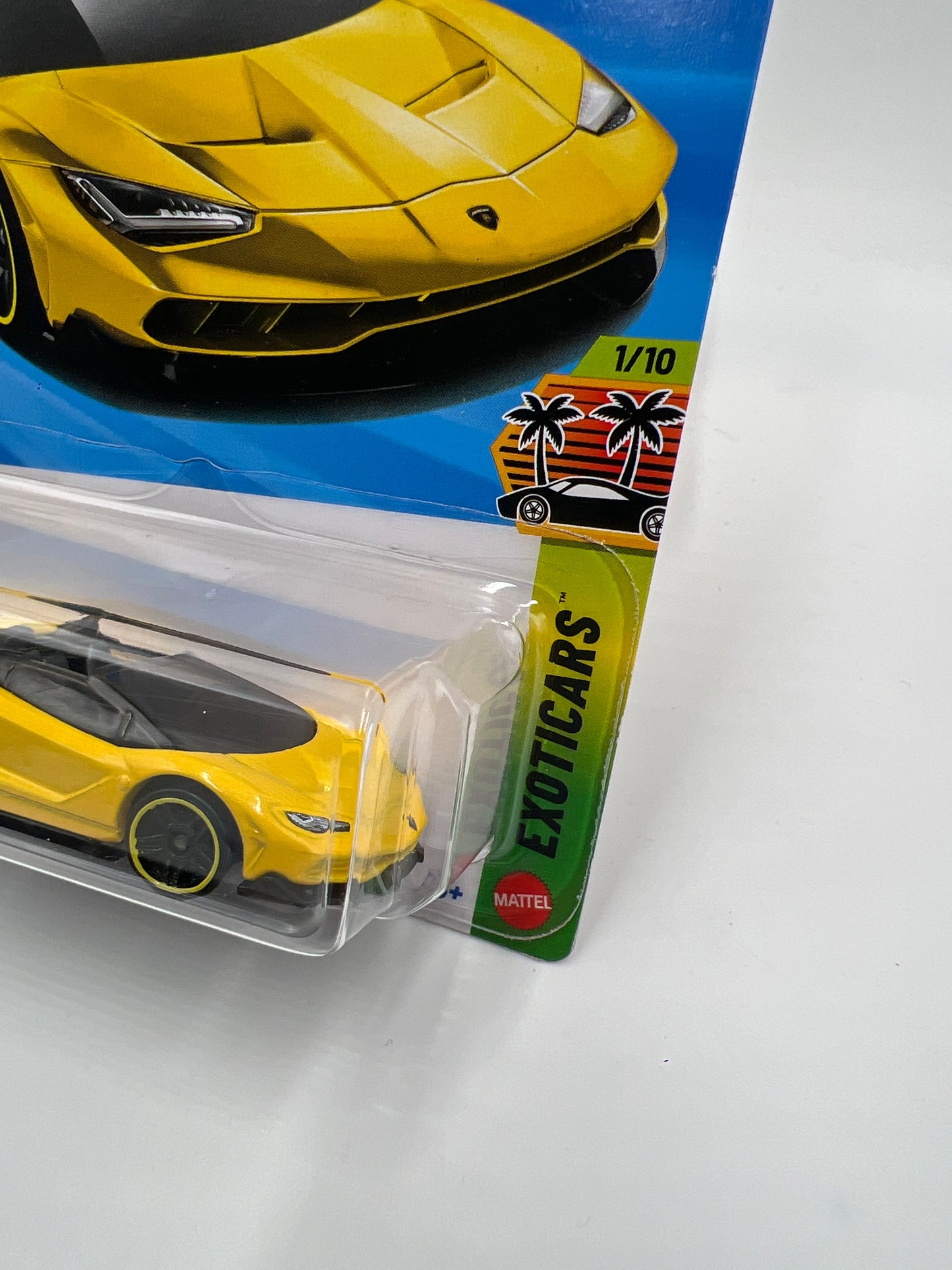 2026 Hot Wheels A Case Exoticars #2 Lamborghini Centenario Roadster Yellow 102D