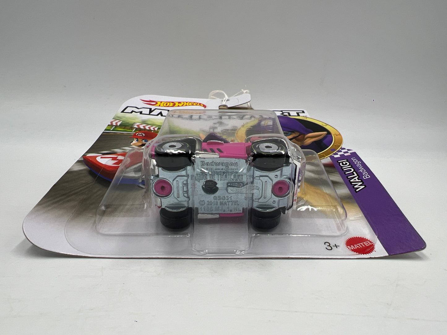 Hot Wheels Mario Kart Waluigi Badwagon 121A