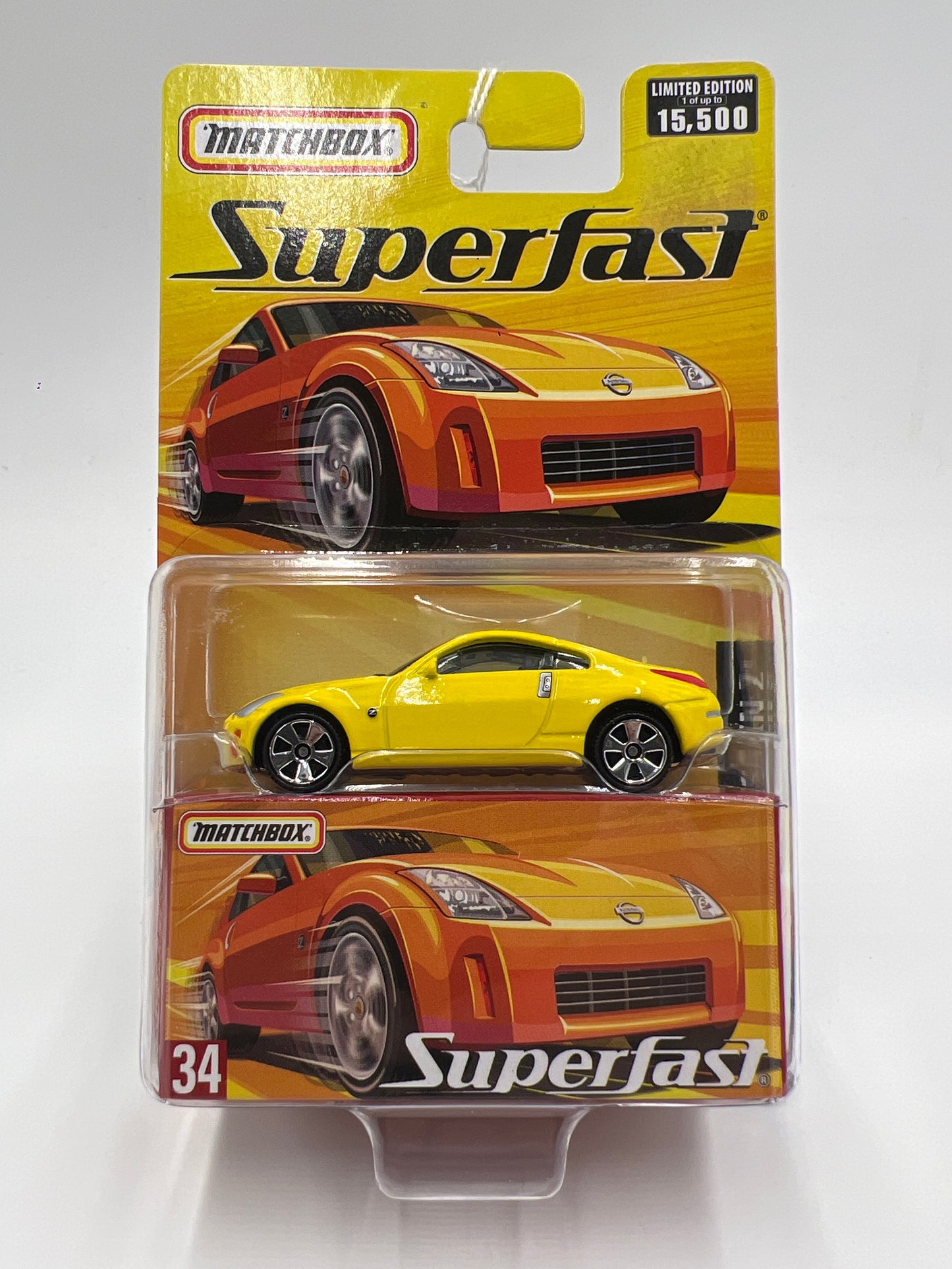 Matchbox Superfast #34 Nissan Z Yellow 172D