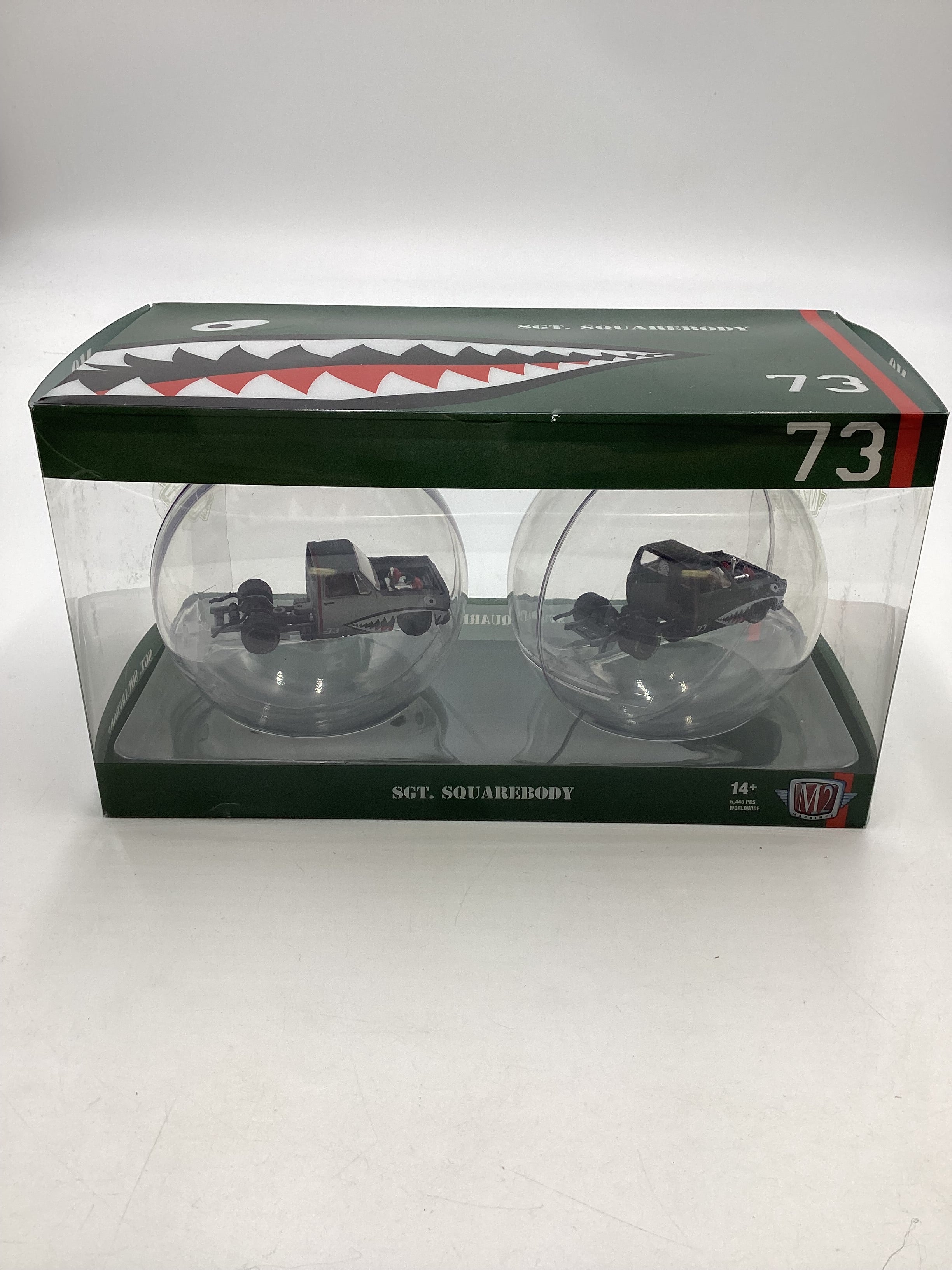 M2 MACHINES SGT. Squarebody ORNAMENTS 1973 Chevrolet Cheyenne