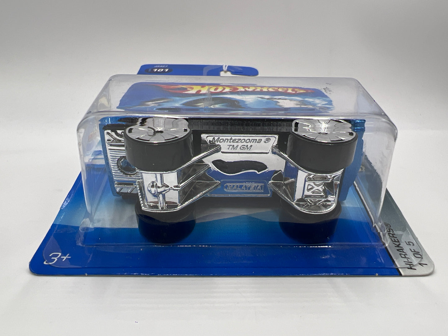 2006 Hot Wheels #101 Hi-Rakers Montezooma Blue 56A