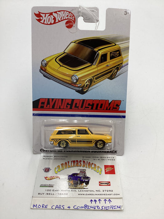 Hot Wheels Target Exclusive Flying Customs Custom 69 Volkswagen Squareback Yellow