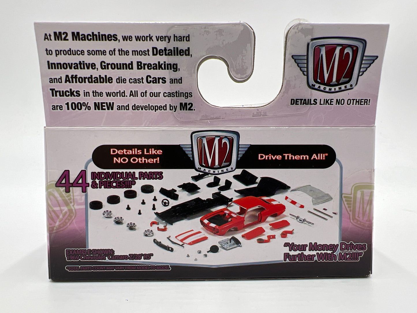 M2 Machines Detroit Muscle 1970 Chevrolet Chevelle SS 454 Pink R31