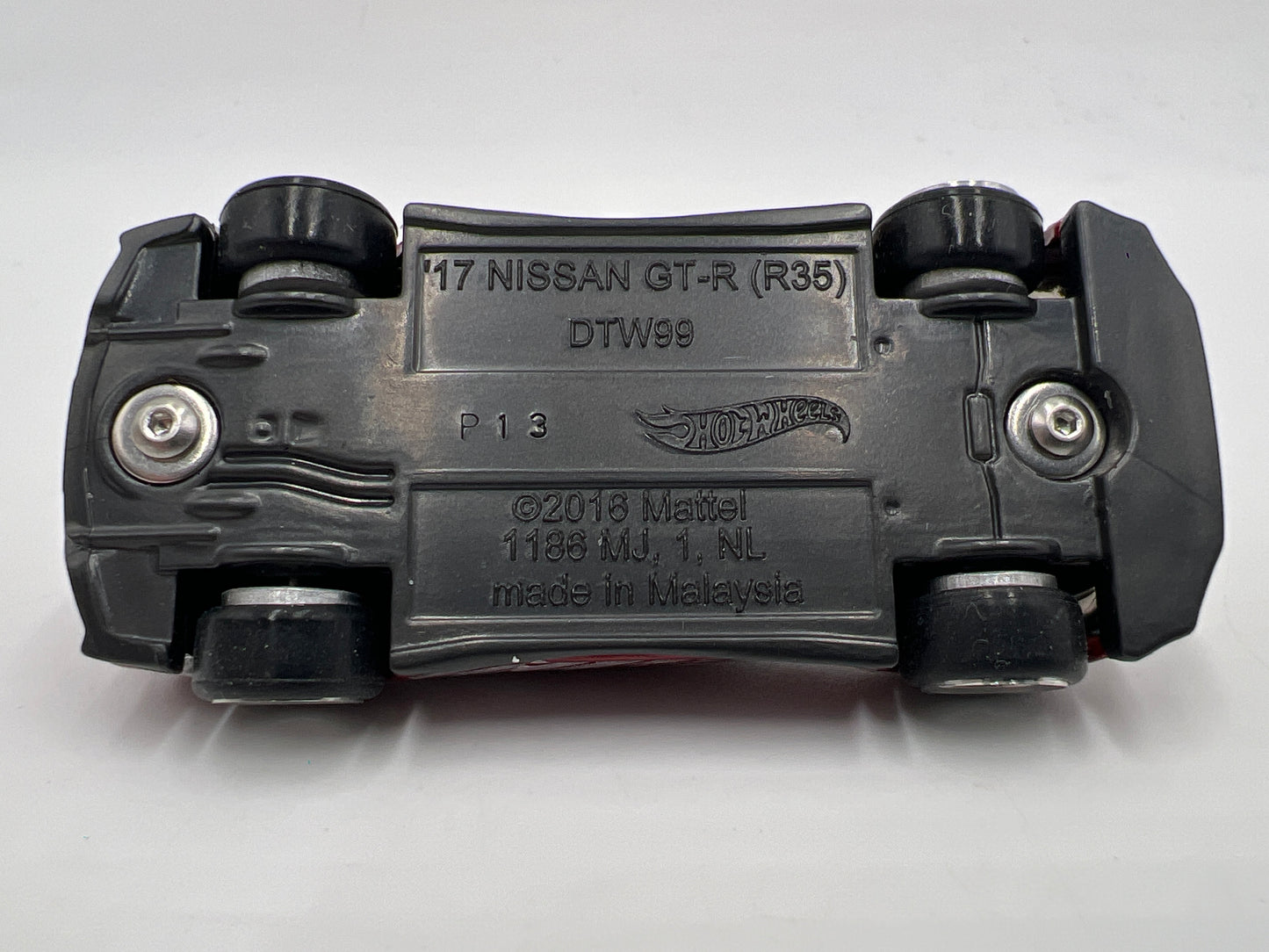 Hot Wheels Full Custom 17 Nissan GT-R R35 Red Loose