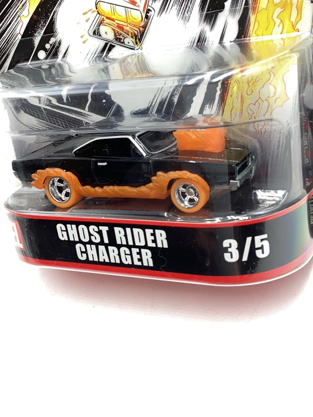 2018 Hot wheels retro entertainment Ghostrider Charger 241I