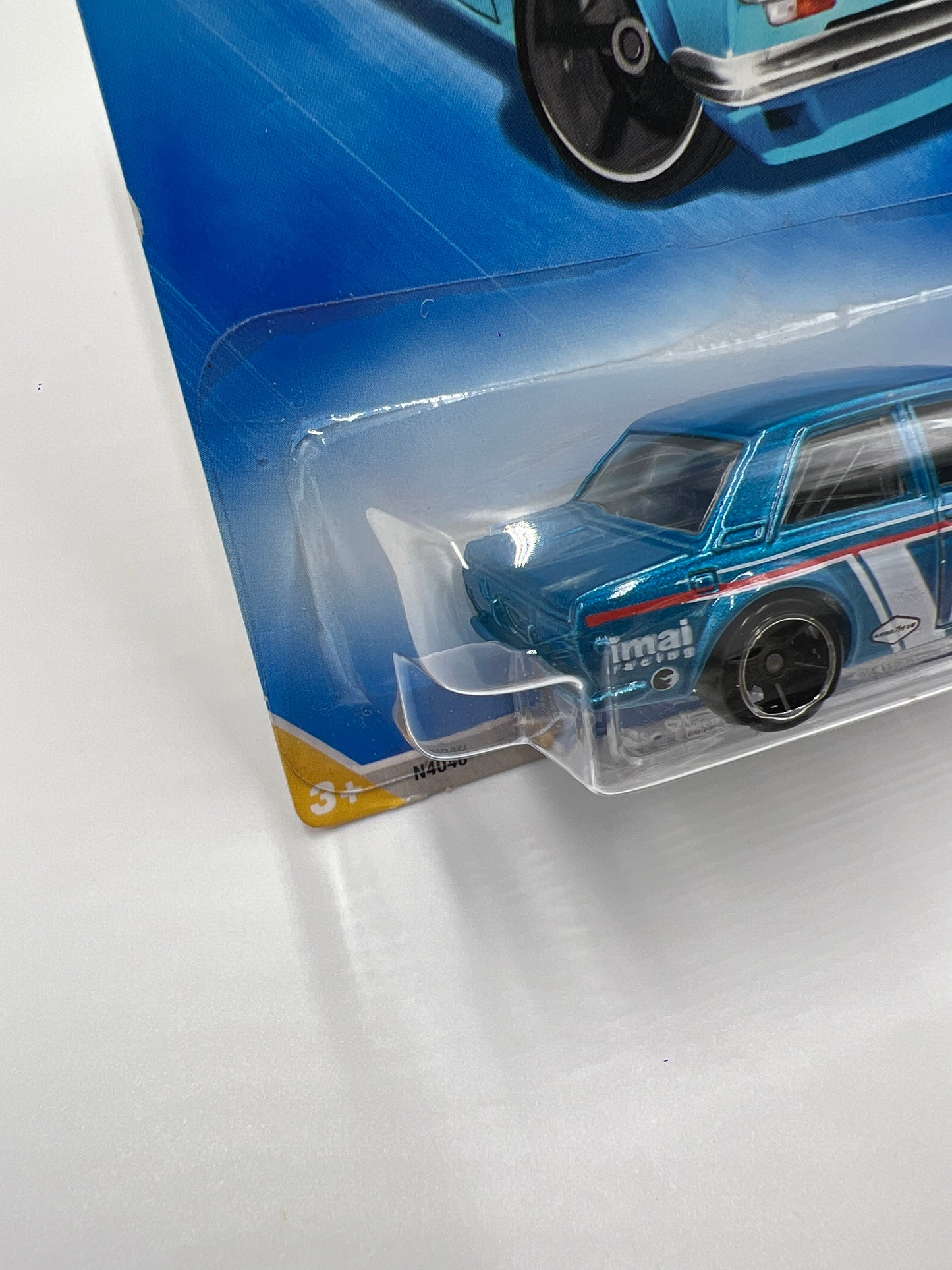 2009 Hot Wheels New Models #037 Datsun Bluebird 510 Blue SR