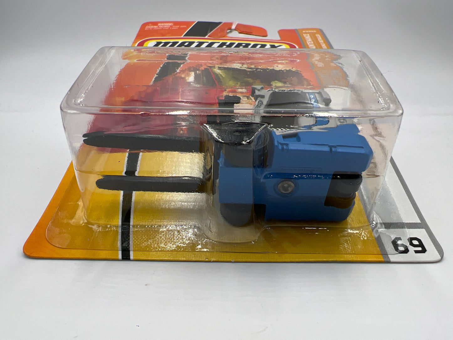Matchbox #69 Highway Maintenance Power Lift Gray/Blue 206F
