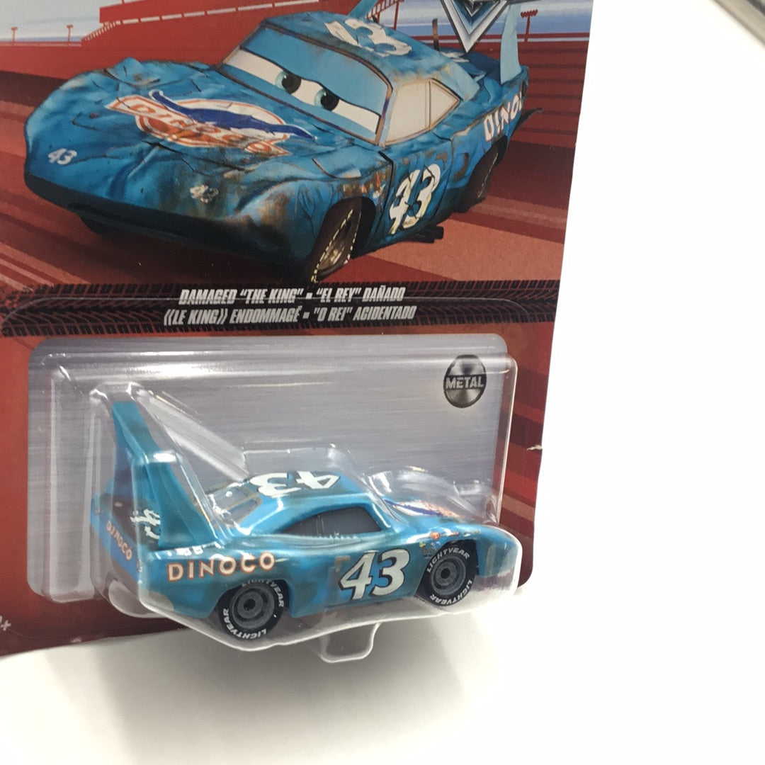 2023 Disney Pixar Cars Damaged King