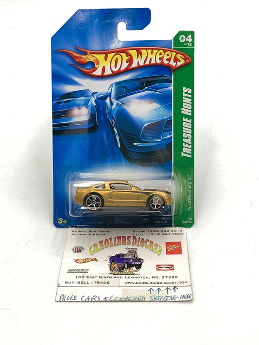 2008 Hot Wheels Treasure Hunt #164 Ford Mustang GT 64C