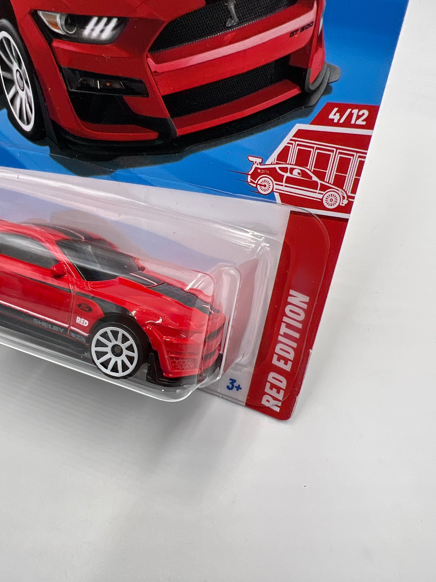 2025 Hot Wheels F Case Target Red Edition #73 2020 Ford Mustang Shelby GT500 Red 147G