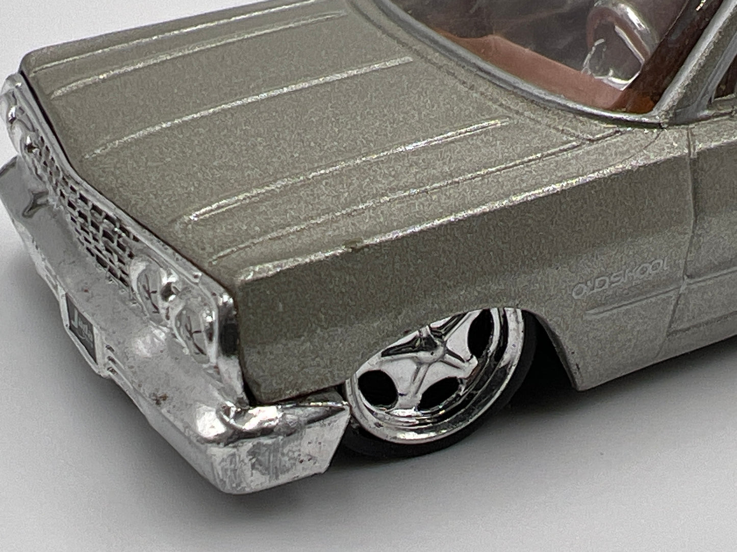 Jada Toys Dub City 1963 Chevrolet Impala Silver Loose