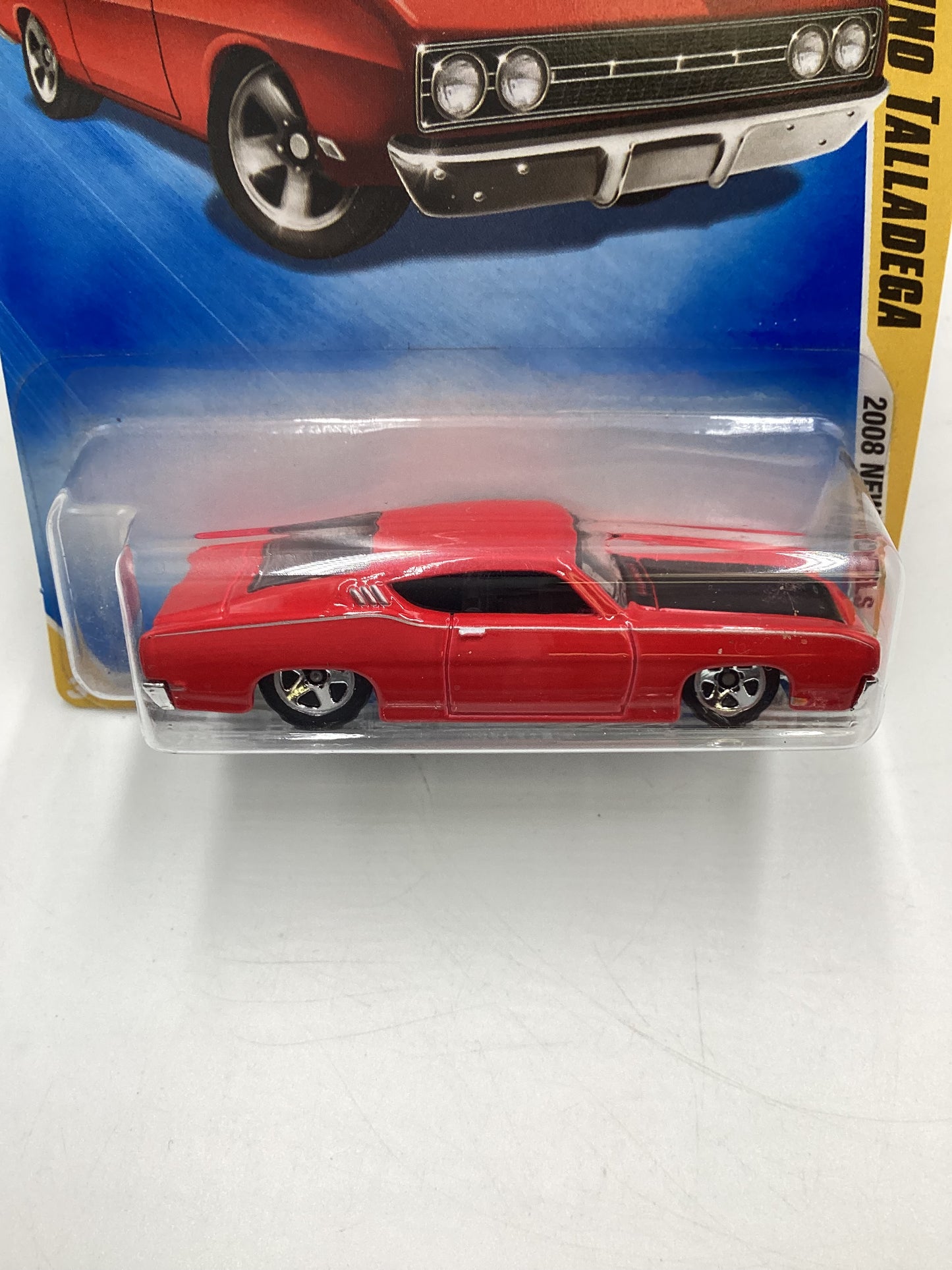 2008 Hot Wheels New Models #19 69 Ford Torino Talledega Red 27B