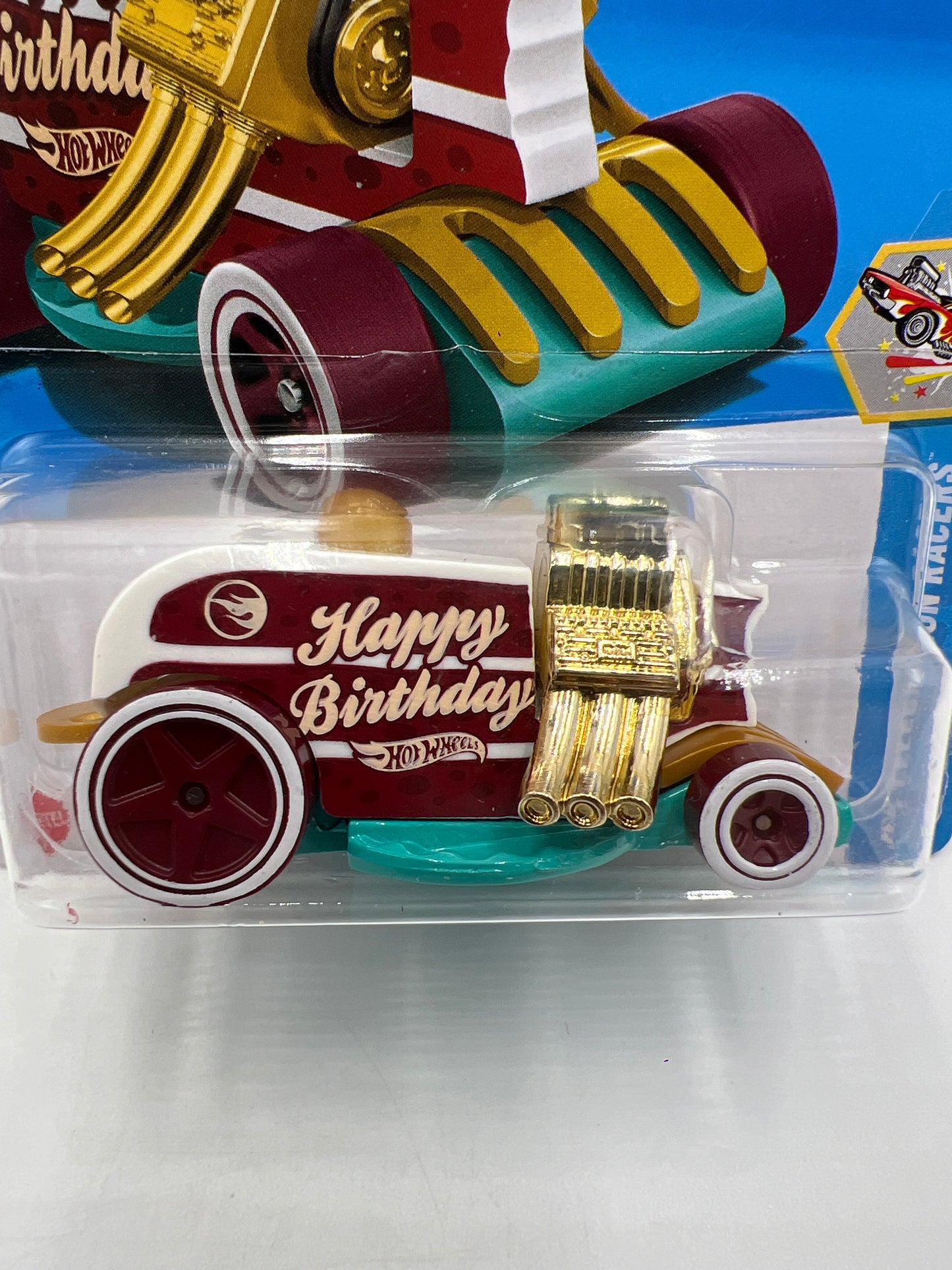 2025 Hot Wheels G Case Treasure Hunt #143 Birthday Burner 276B