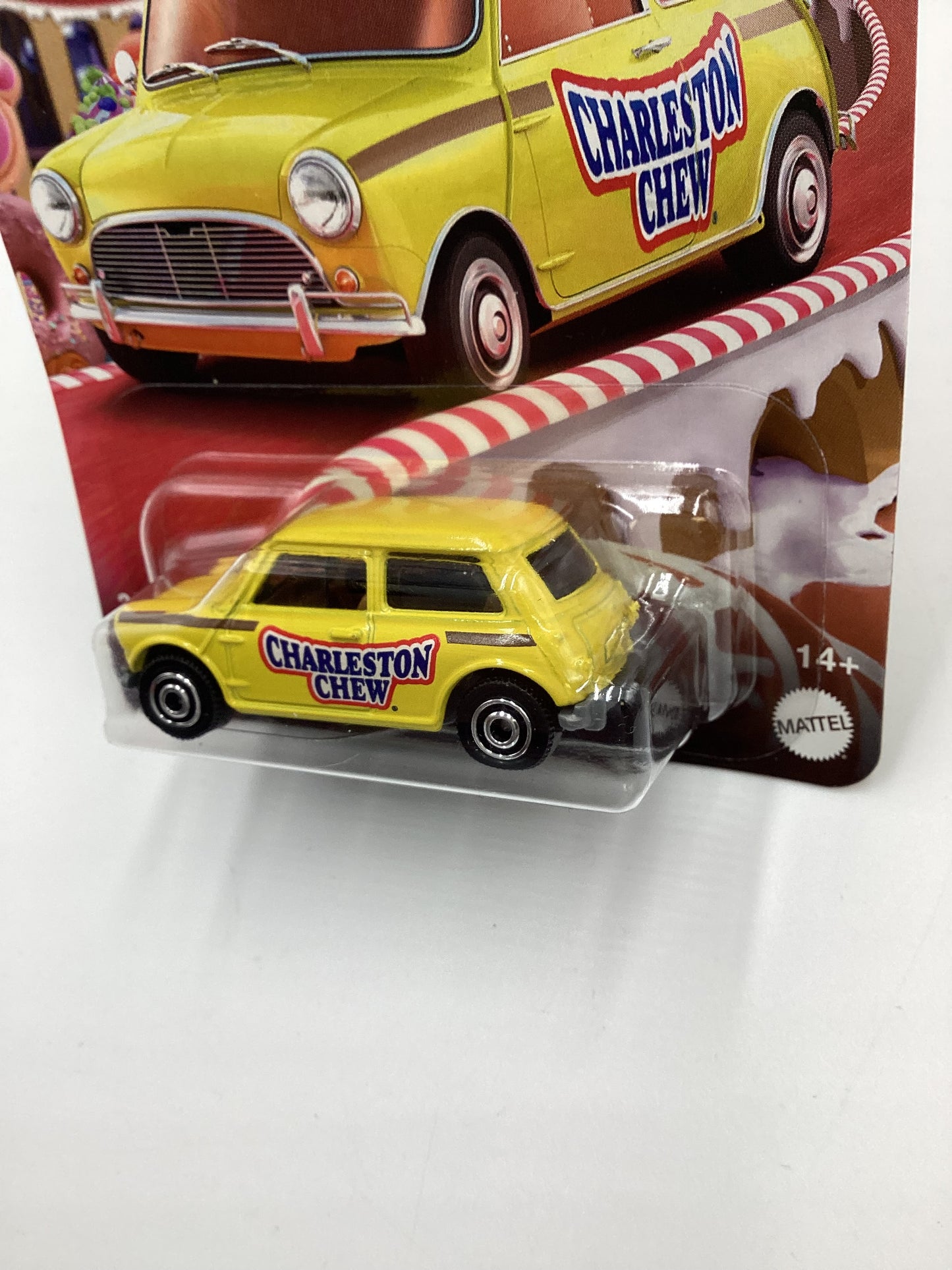 2024 Matchbox Candy Series Charleston Chew#2 1964 Austin Mini Cooper Yellow 164G