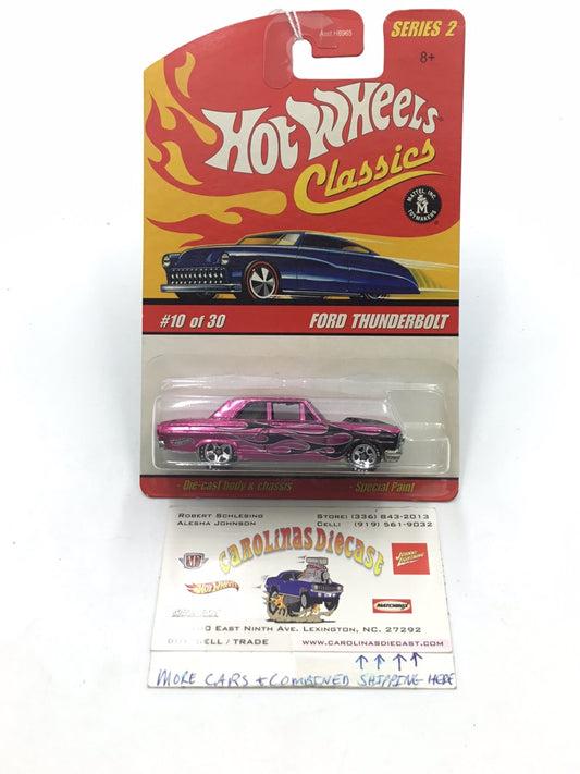 Hot wheels classics series 2 #10 Ford Thunderbolt CC3