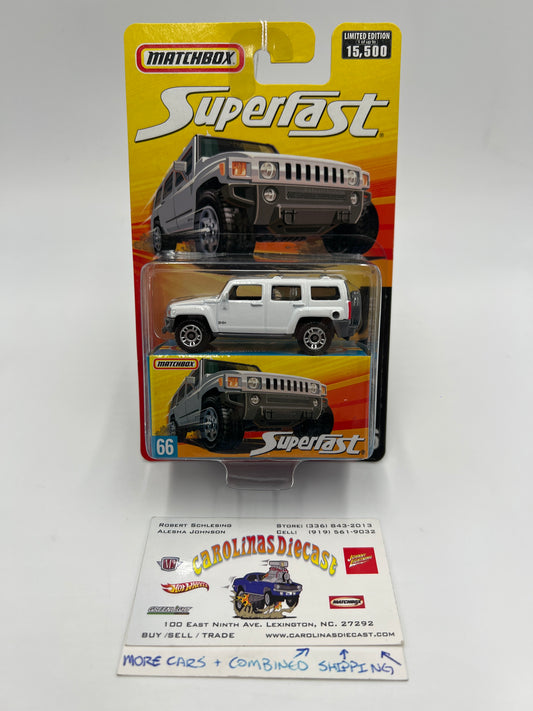 Matchbox Superfast #66 Hummer H3 White 173B