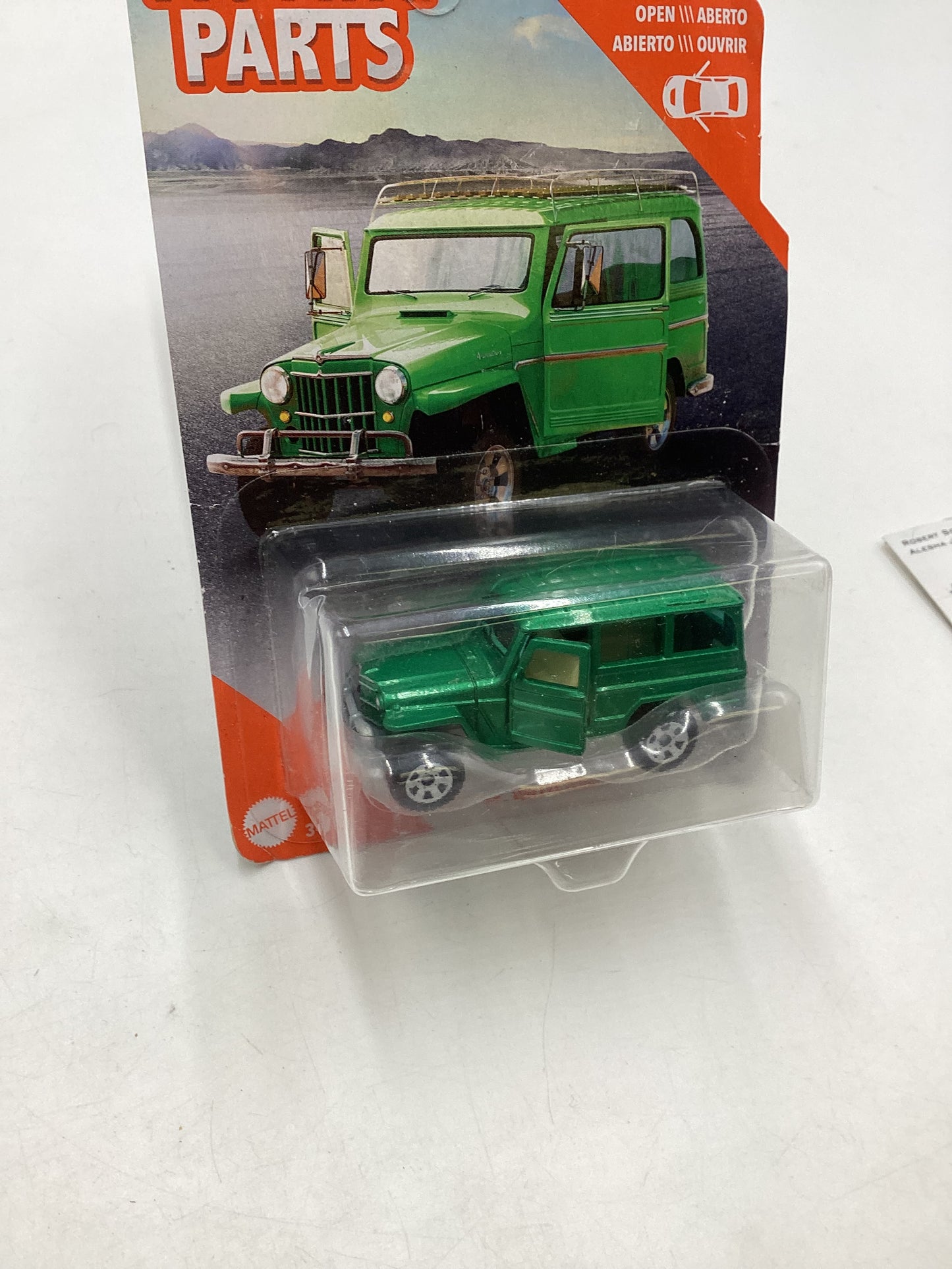 Matchbox Moving Parts 1962 Jeep Willy’s Wagon Green 164F