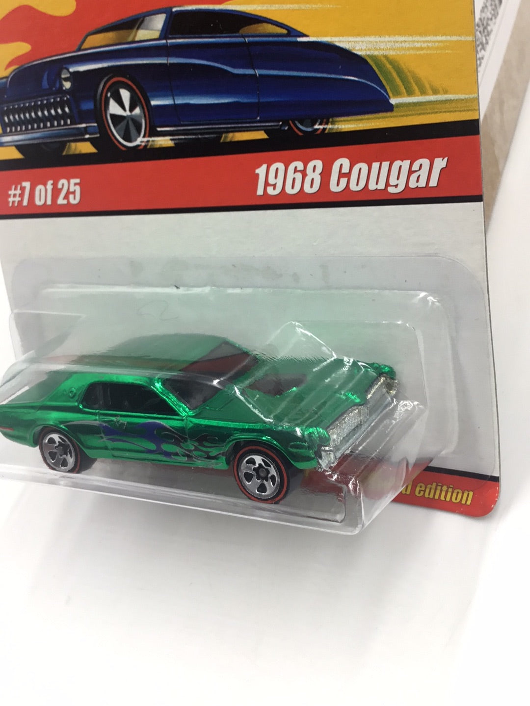 Hot wheels classics series 1 #7 1968 Cougar green KK3