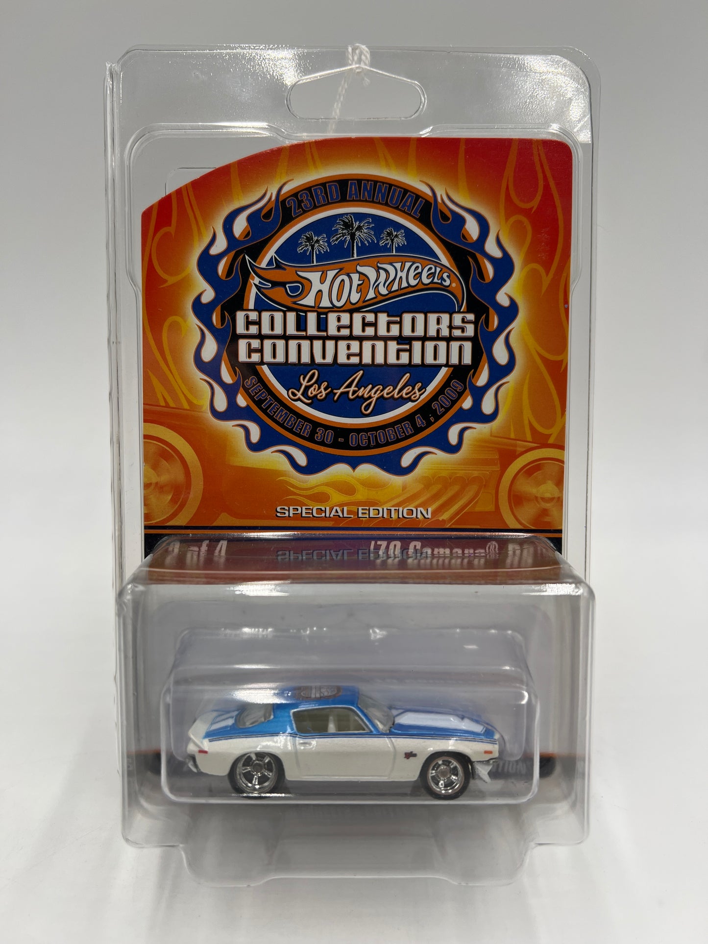 2009 Hot Wheels 23rd Annual Collectors Convention LA #1267/3000 70 Camaro RS W/Protector