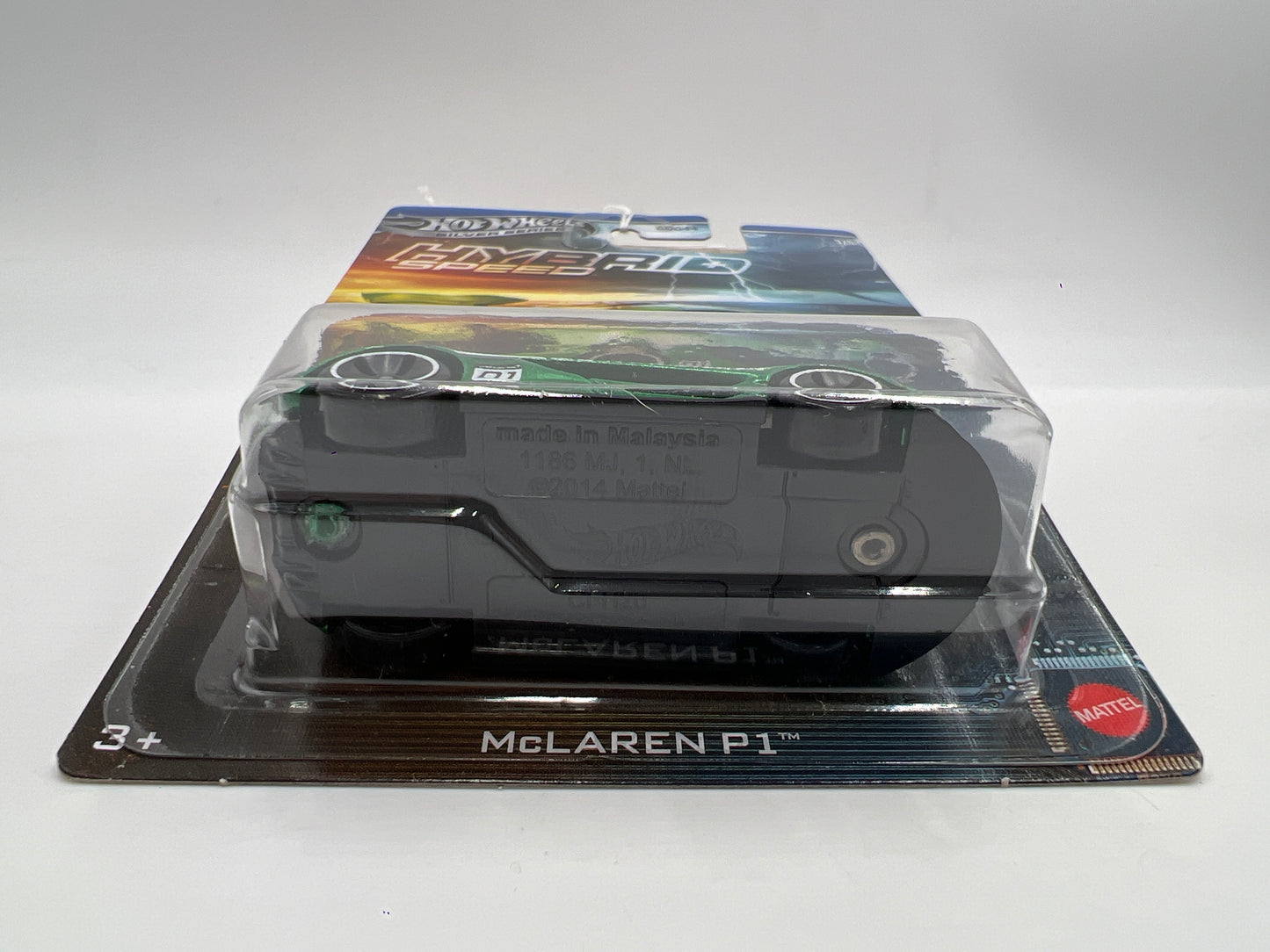 2025 Hot Wheels Silver Series Hybrid Speed #3 McLaren P1 Green 153A