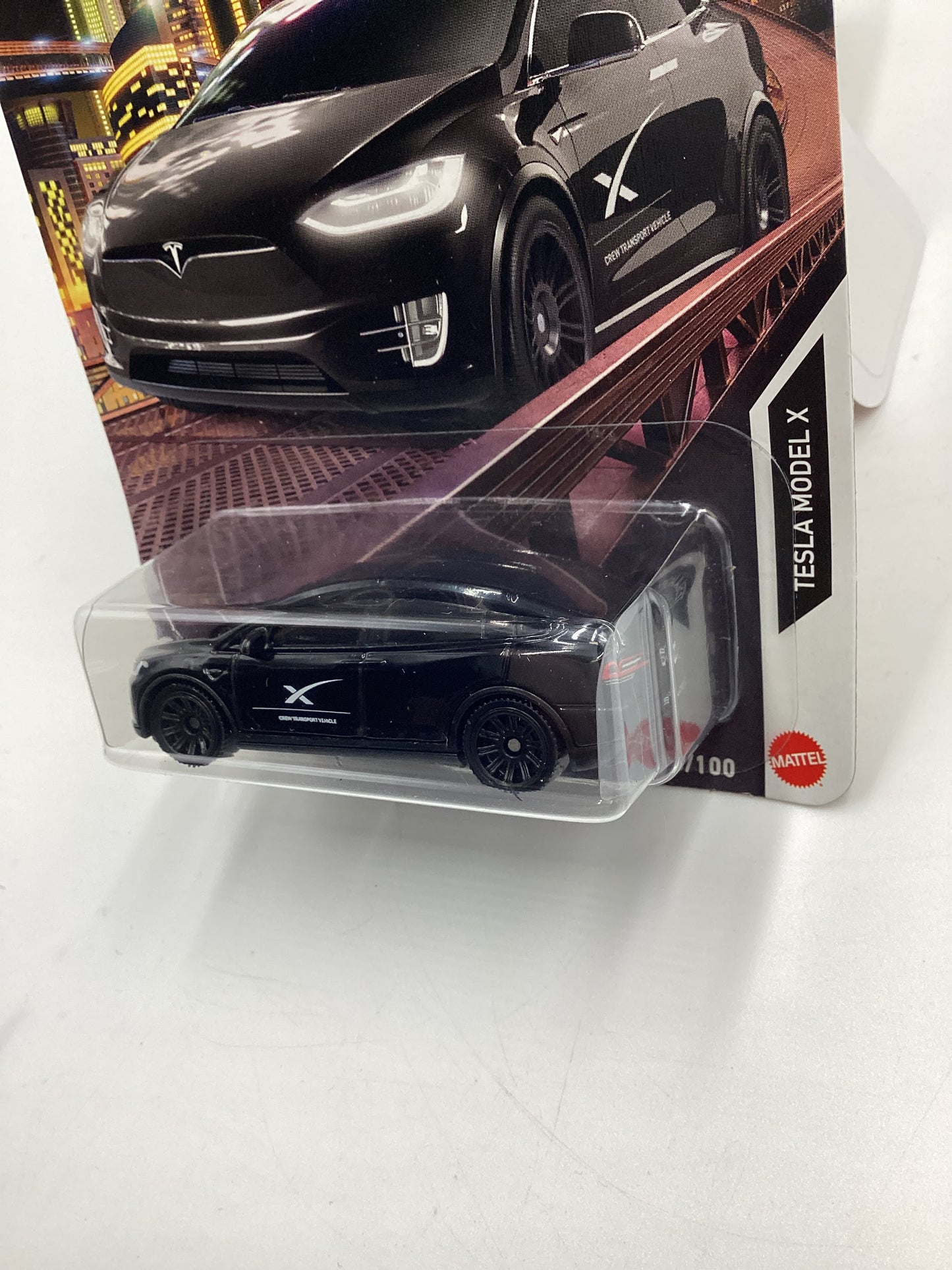 2024 Matchbox #75 Tesla Model X Black