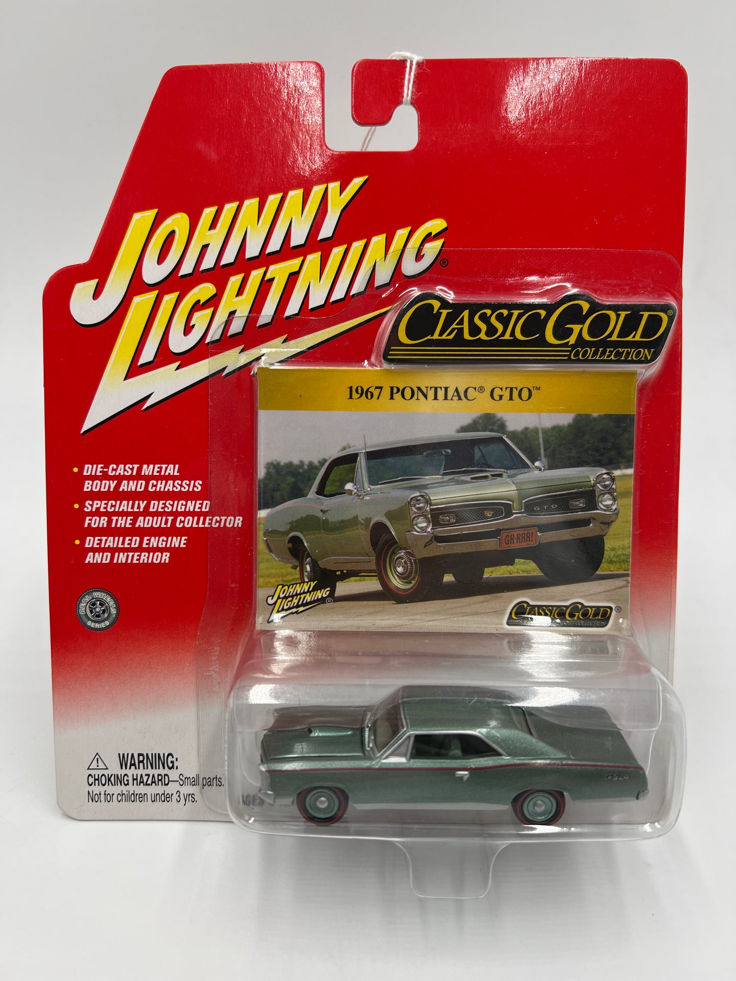 Johnny Lightning Classic Gold Collection 1967 Pontiac GTO Green