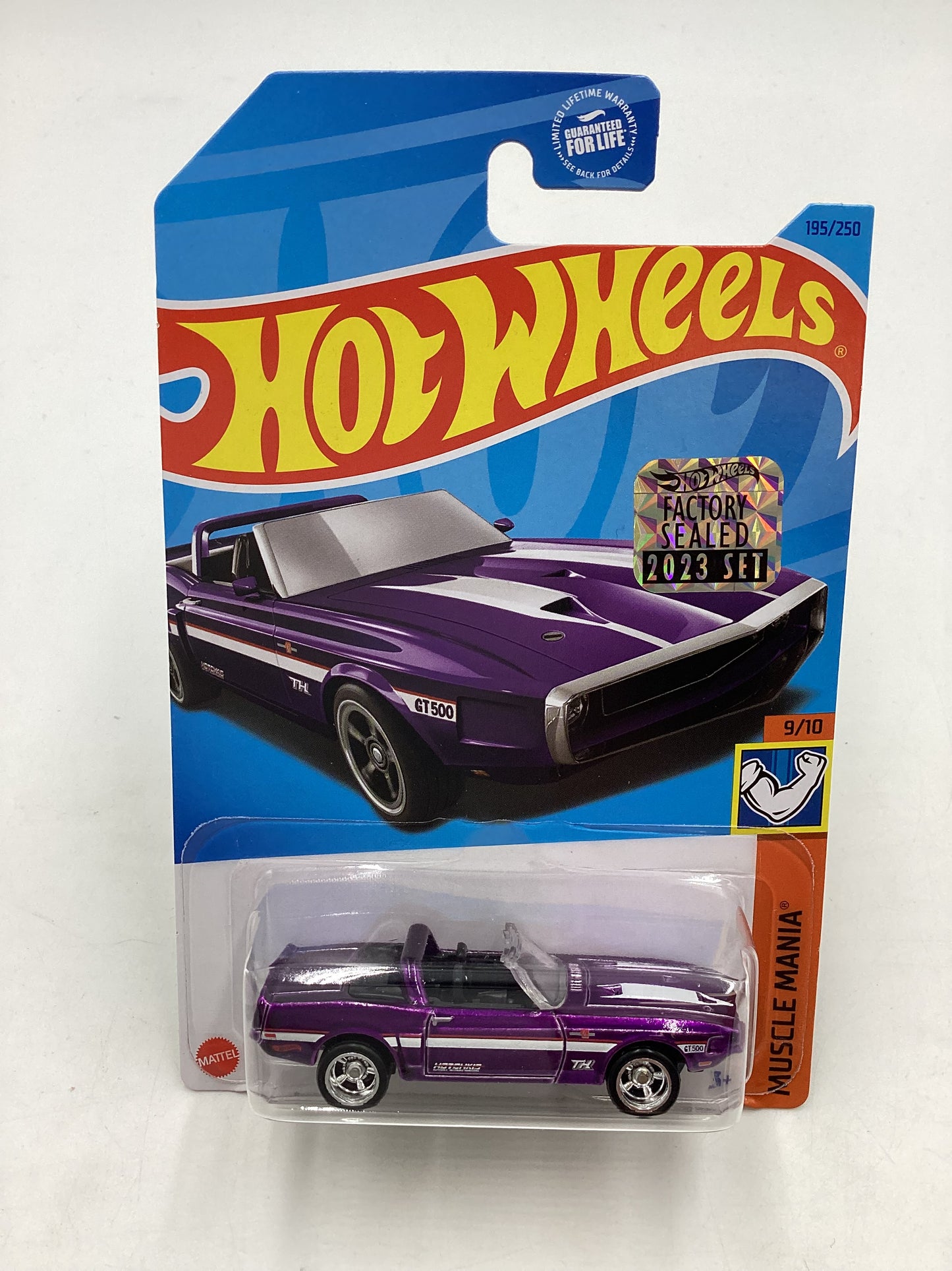 2023 Hot Wheels Super treasure hunt 1/1250 69 Shelby GT- 500 Factory Sealed W/Protector