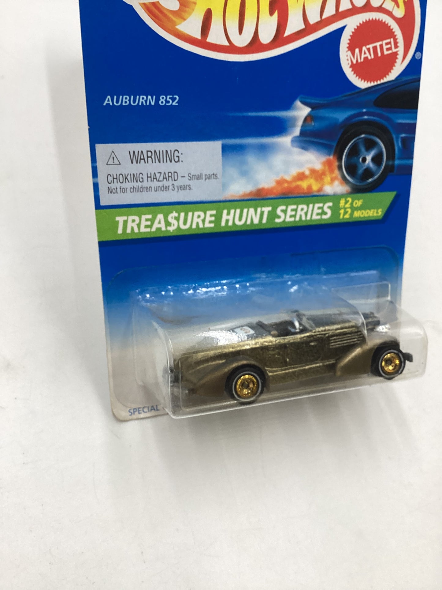 1996 Hot Wheels Treasure Hunt 2/12 Auburn 852 #437 273E