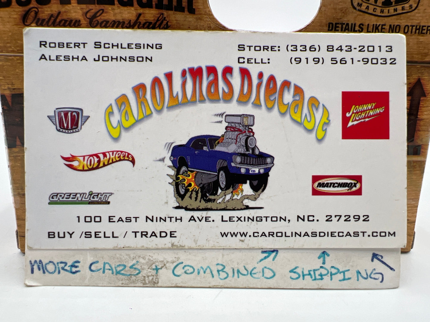 M2 Machines Lunati Bootlegger 1941 Willys Coupe Gasser Black S48