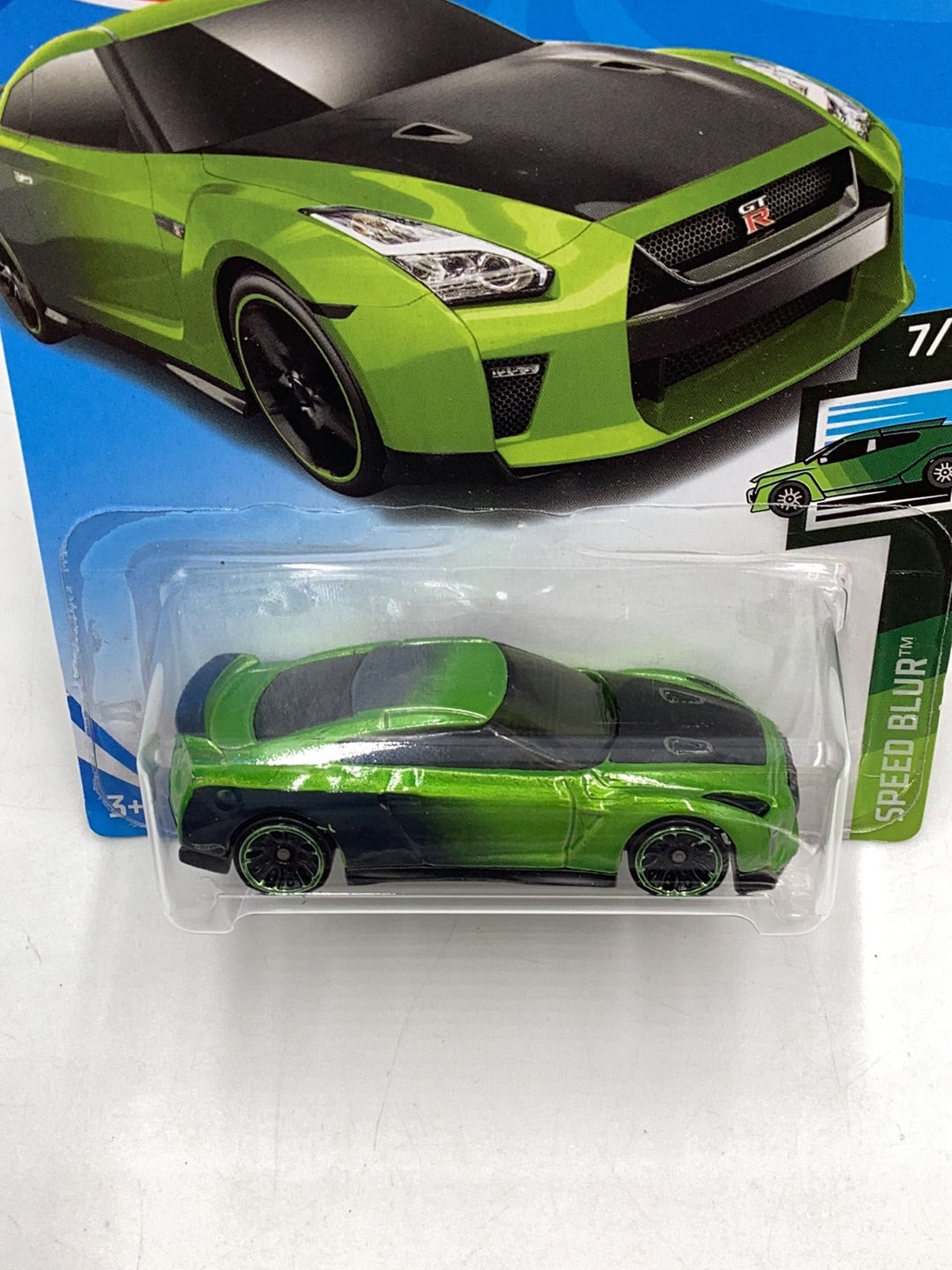 2019 Hot wheels #61 17 Nissan GT-R R35 Guaczilla 82C