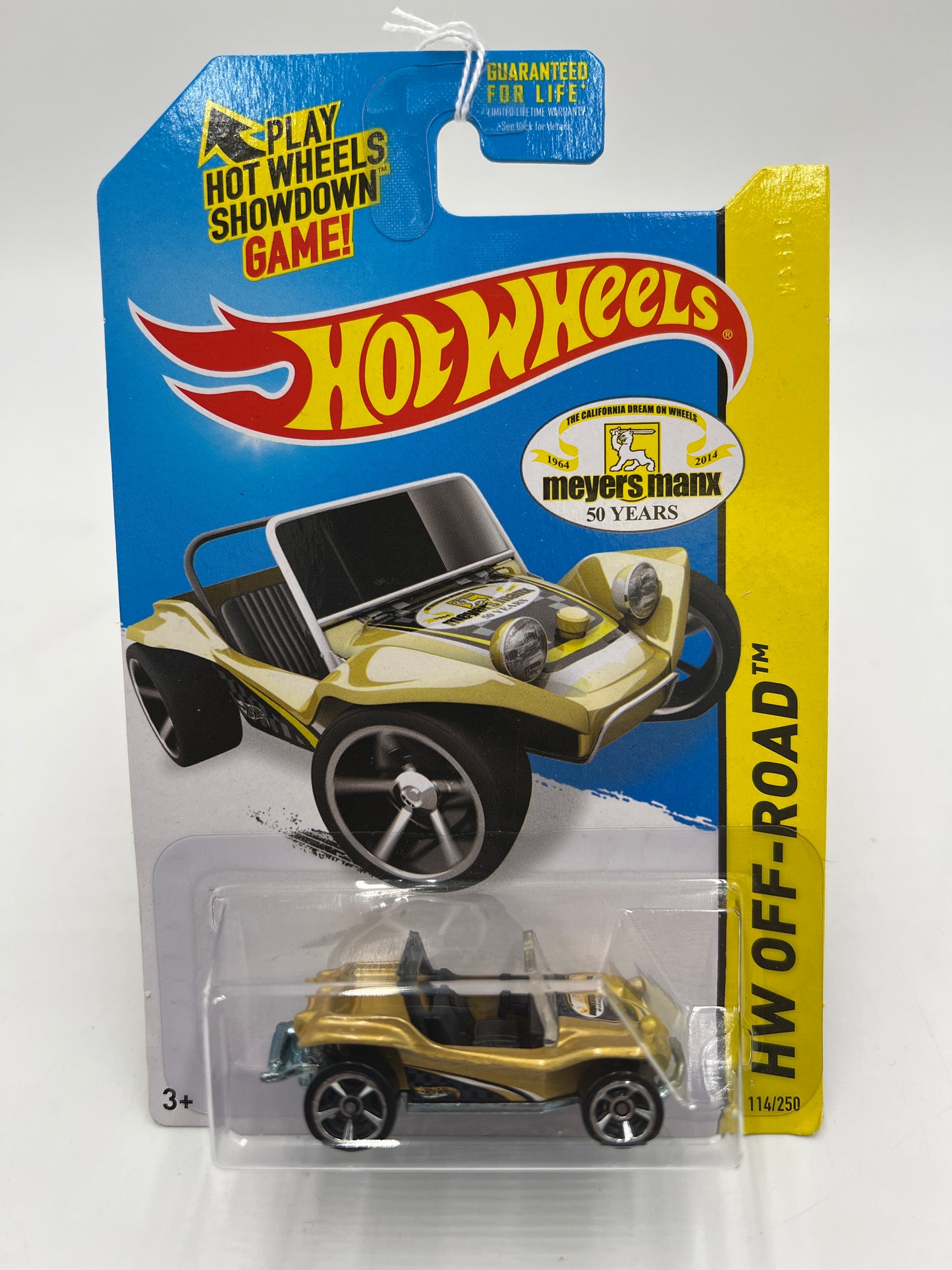 2014 Hot Wheels Off-Road #114 Meyers Manx Gold 67G